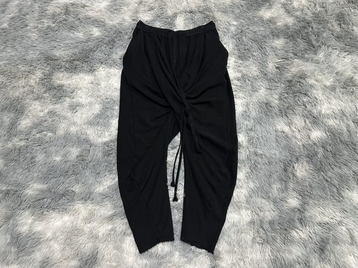 Julius 🔥Ss20 Julius Afangar Asymmetric Drape Drop Crotch Pants Size US 30 / EU 46 - 1 Thumbnail