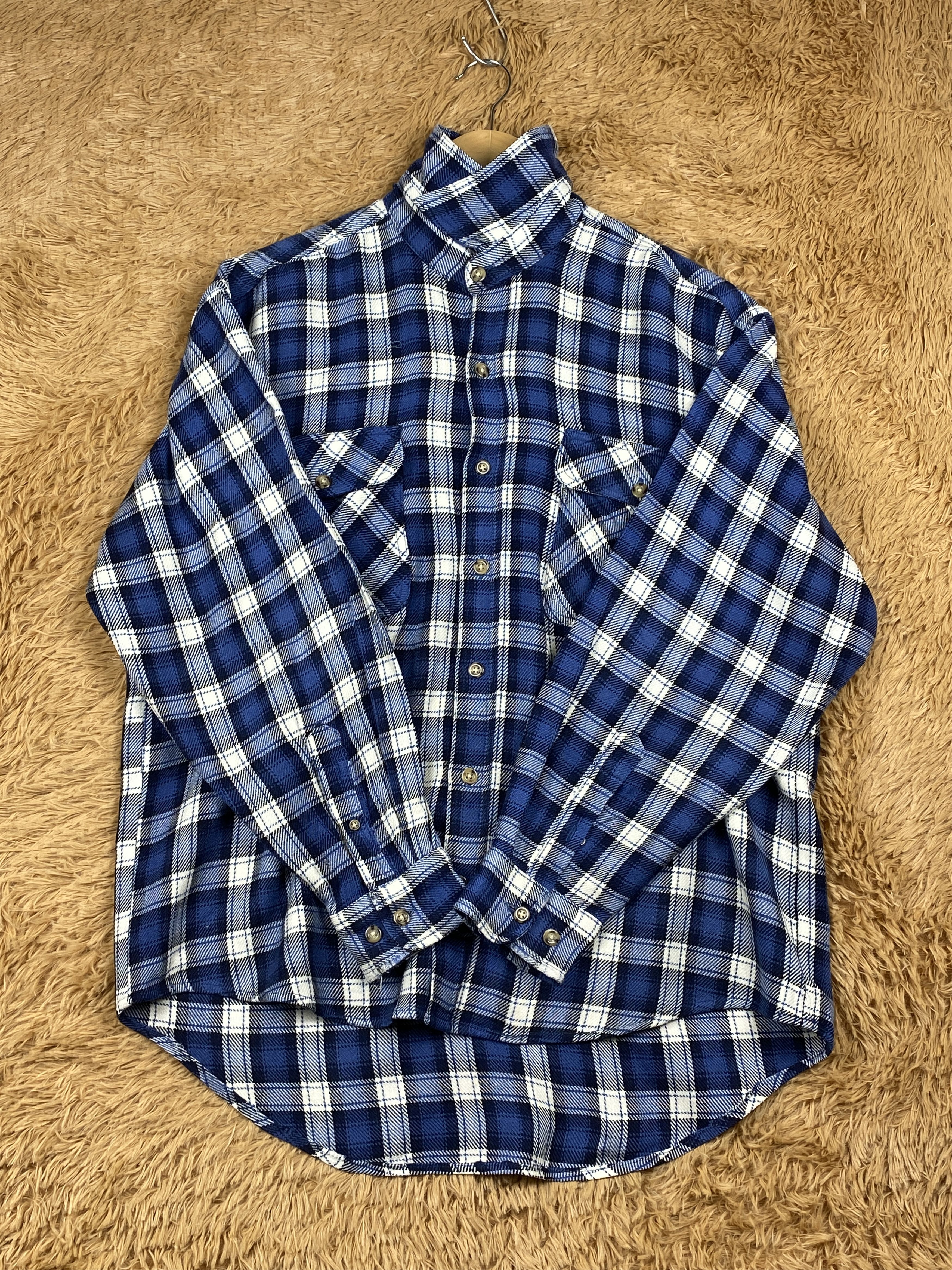 Japanese Brand Vintage Break Off Flannel Long Sleeve T Shirt J1679 Size US M / EU 48-50 / 2 - 4 Thumbnail