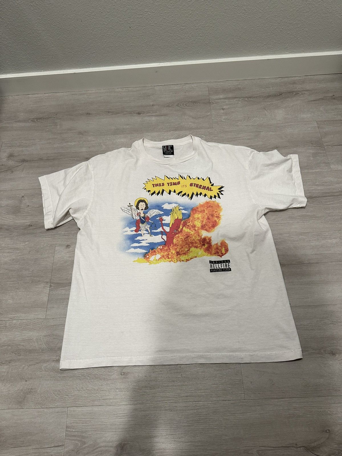 美品★BeavisセントButtheadマイケルMx6バンドTシャツ XLサイズ 美品☆BeavisセントButtheadマイケルMx6バンドTシャツ XLサイズ