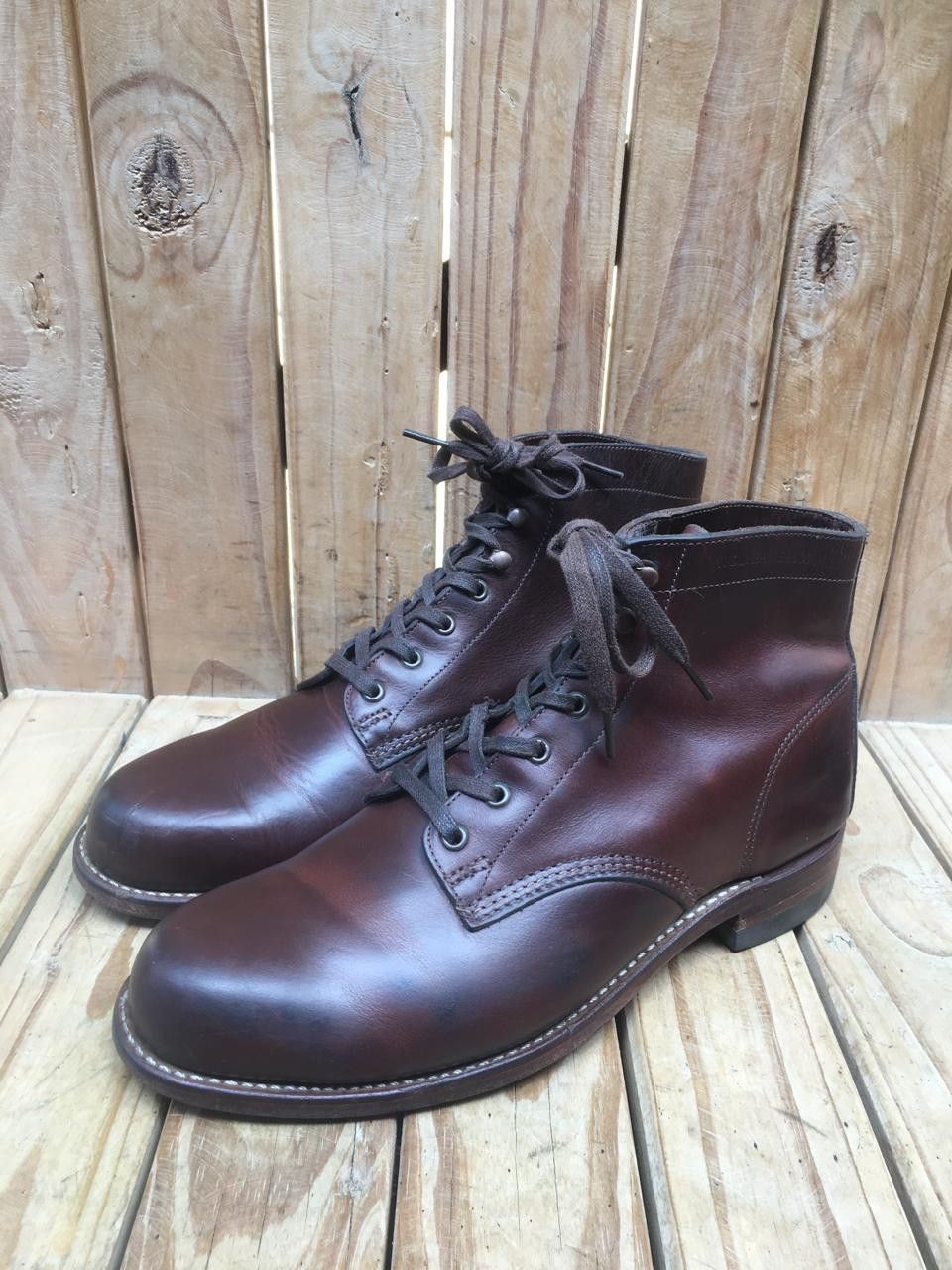 Wolverine Wolverine 1000 miles made in usa brown boots sz USA 9 D Size US 9 / EU 42 - 16 Thumbnail