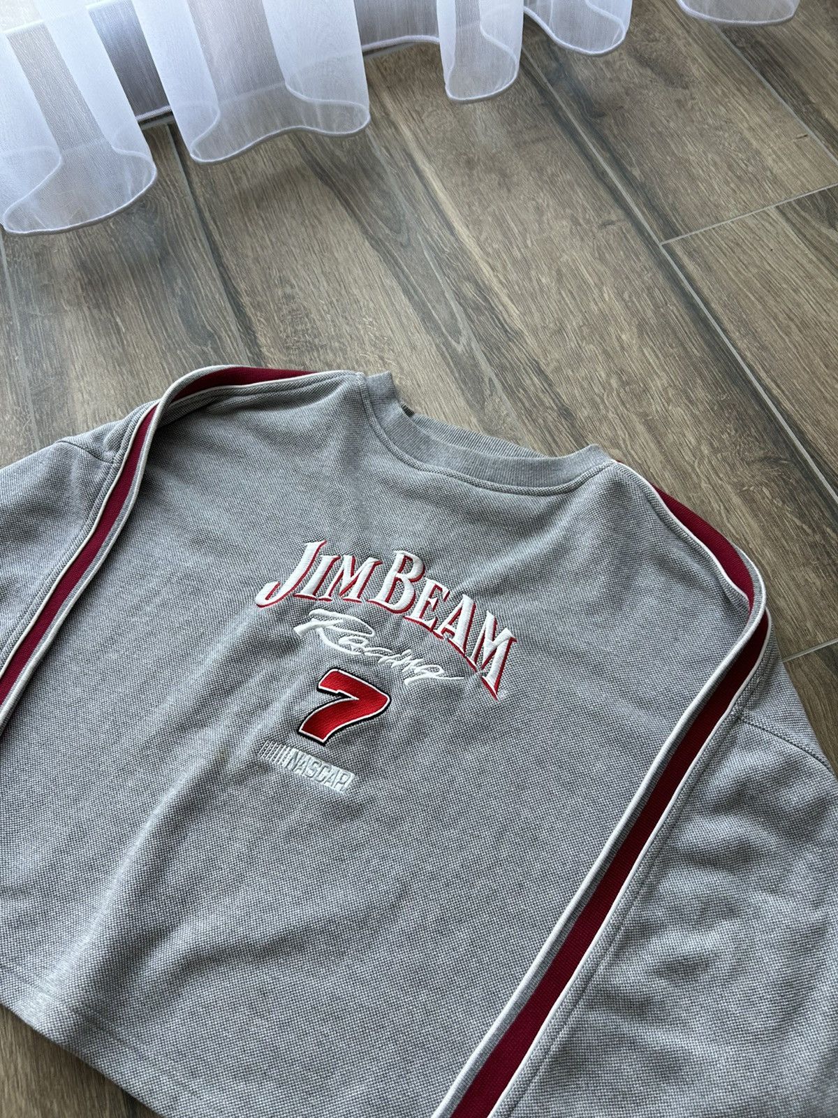NASCAR × Vintage Vintage Jeam Beam 7 Nascar racing tops sweatshirt Size US M / EU 48-50 / 2 - 2 Thumbnail