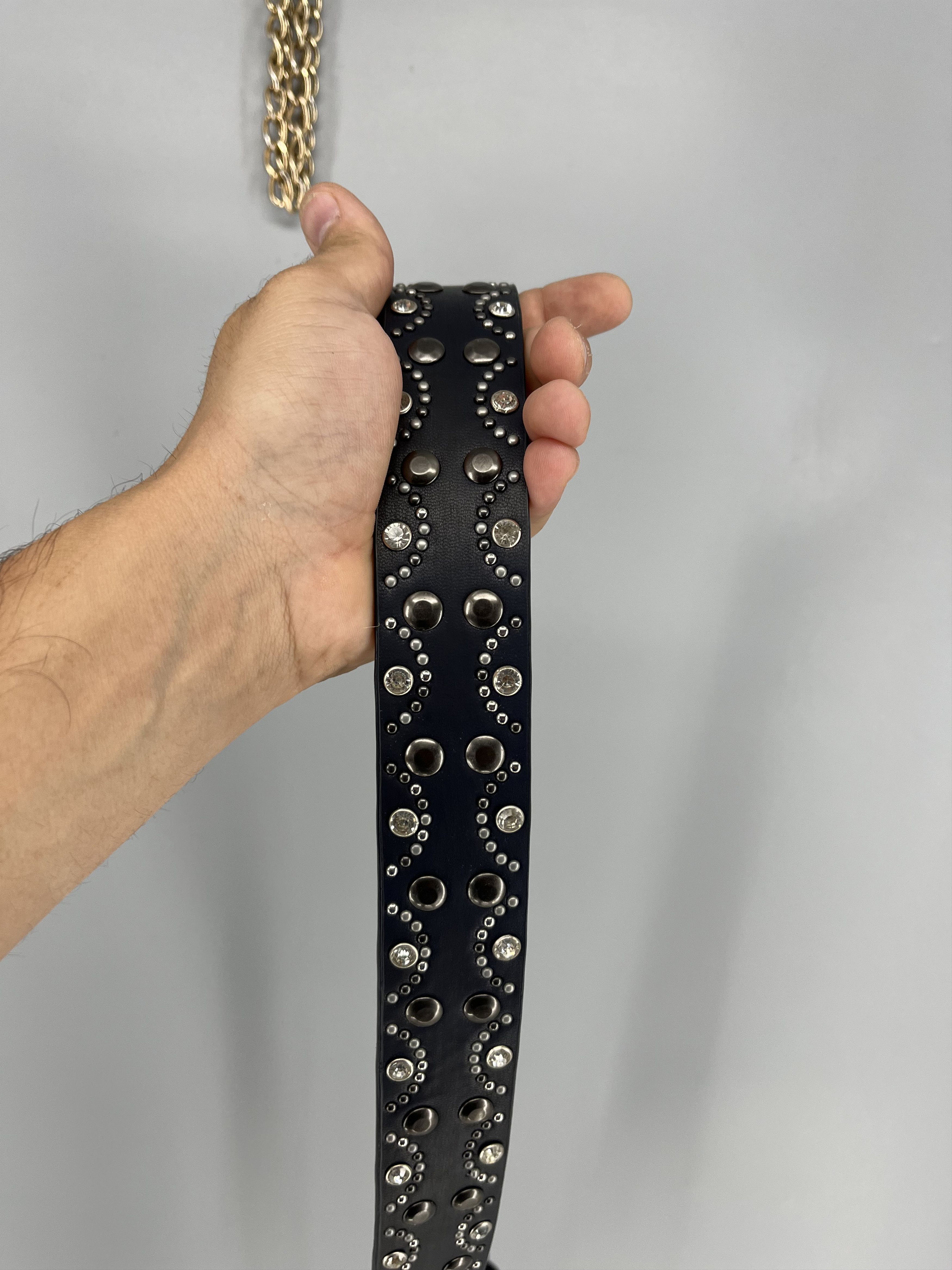 Japanese Brand Vintage 90s Punk Belt Leather Band Rock Y2K 90s Y2K Size ONE SIZE - 7 Thumbnail