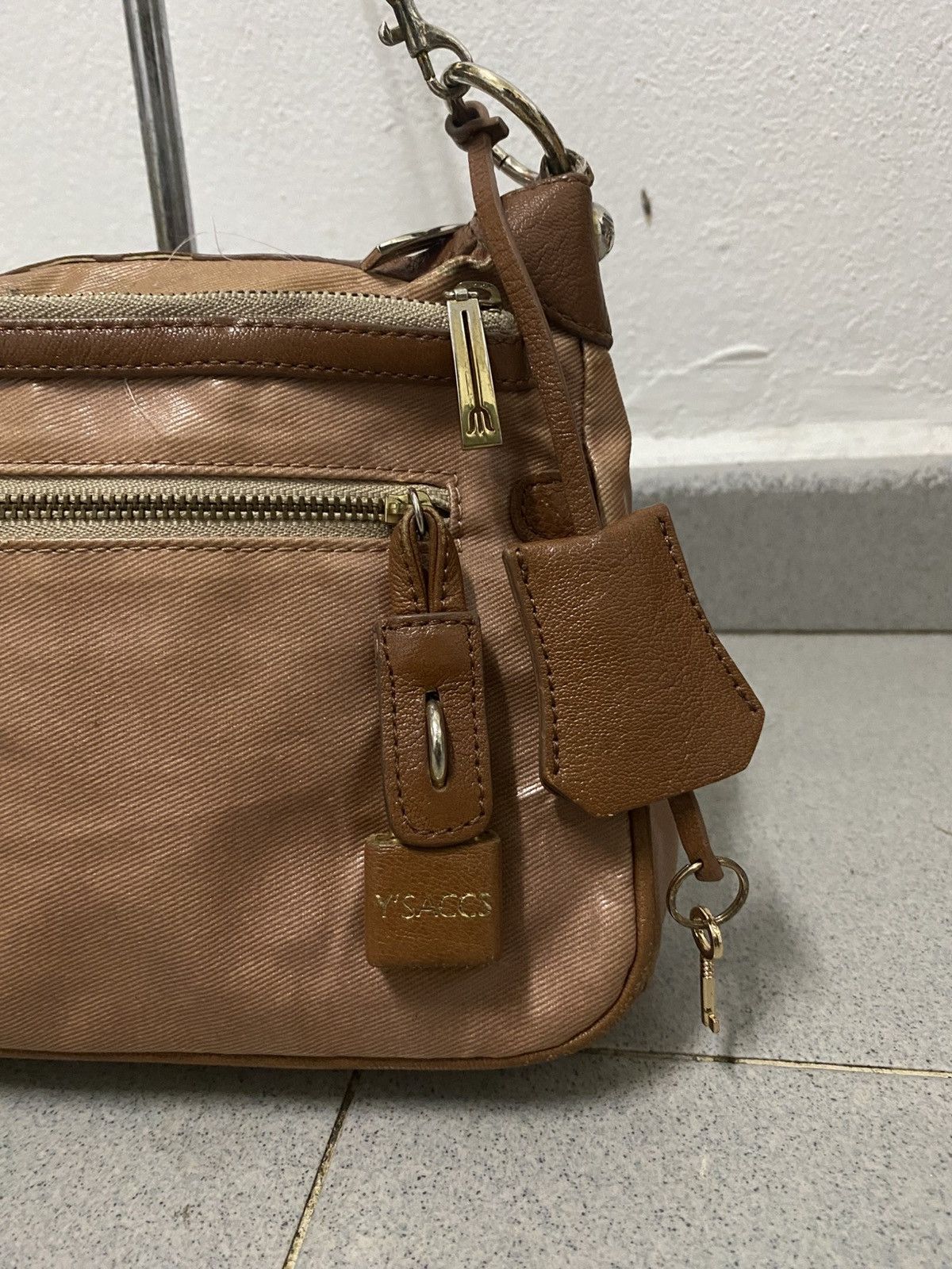 Yohji Yamamoto Vintage Ysaccs Yohji Yamamoto Shoulder Bag Size ONE SIZE - 7 Thumbnail