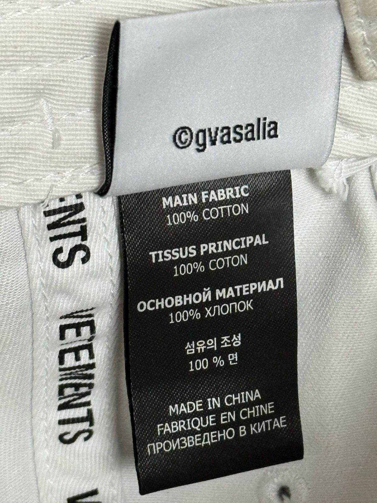 Vetements Vetements white cap Size ONE SIZE - 6 Thumbnail