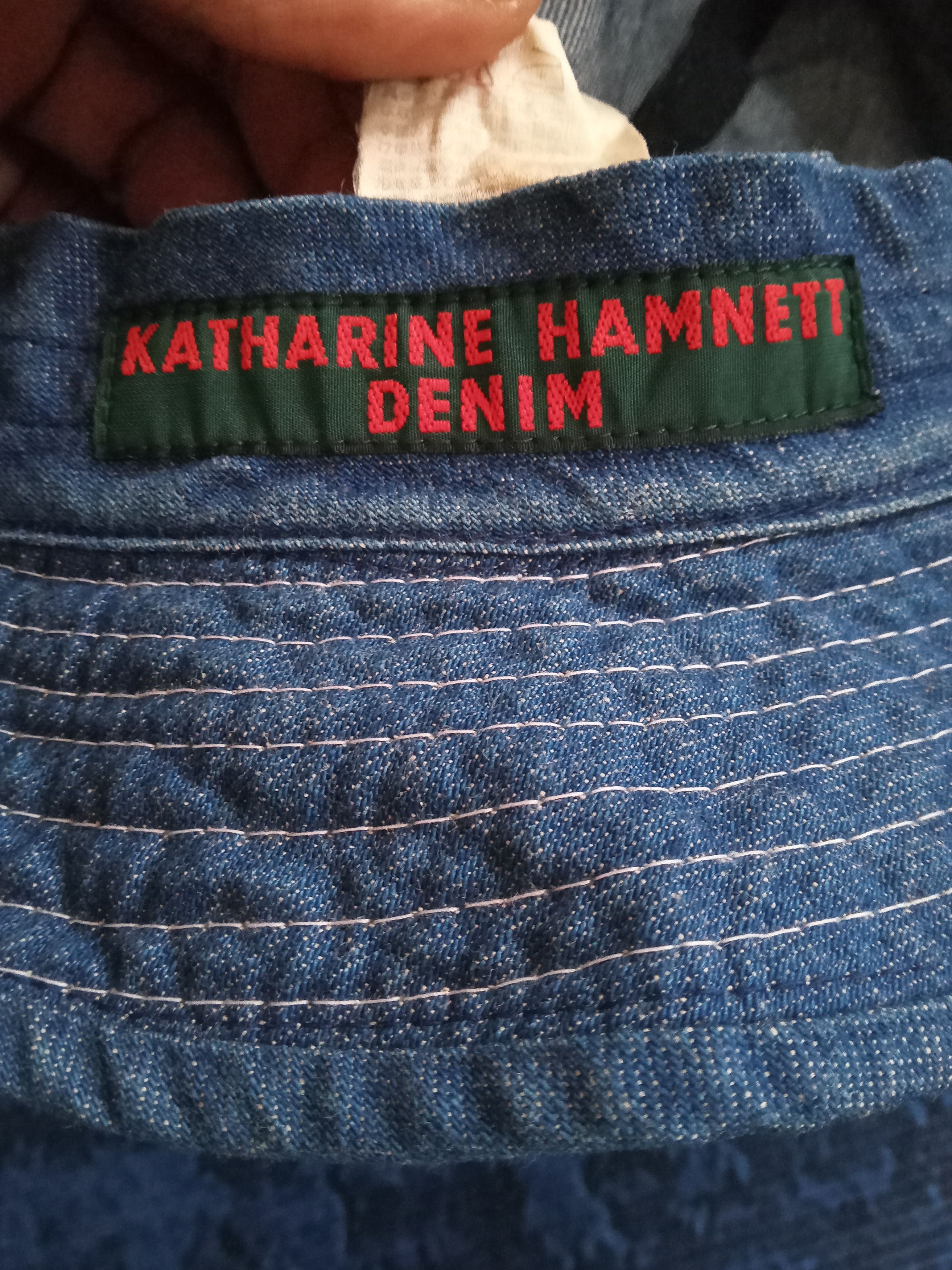Katharine Hamnett London Katharine Hamnett Denim Bucket Hat Size ONE SIZE - 4 Thumbnail
