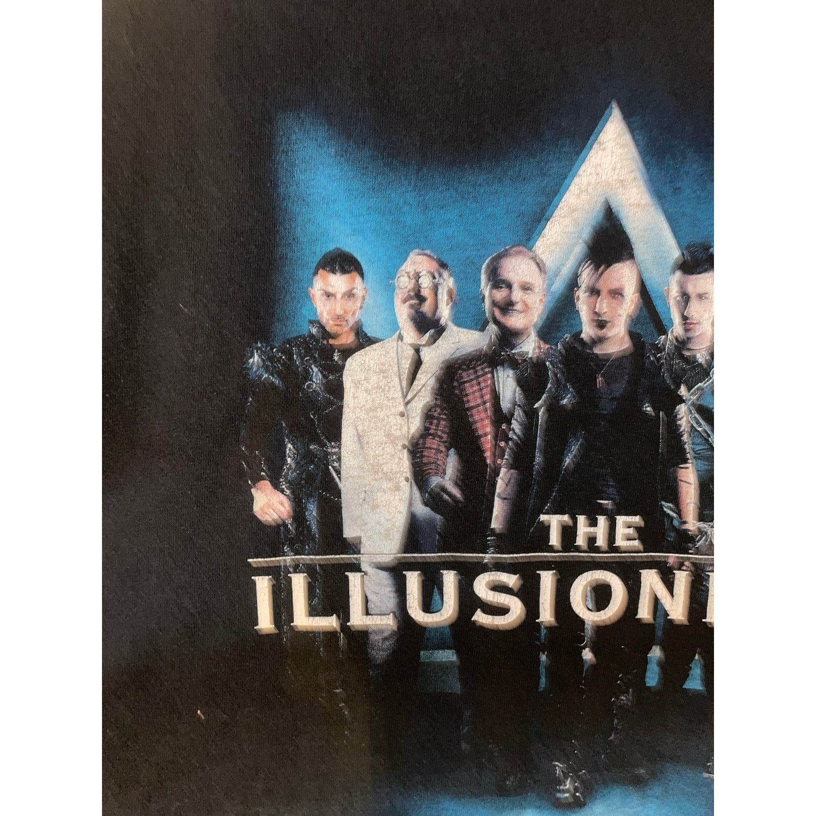 Gildan The Illusionists Shirt Witness The Impossible Black Tee Y2K Size US XL / EU 56 / 4 - 2 Thumbnail