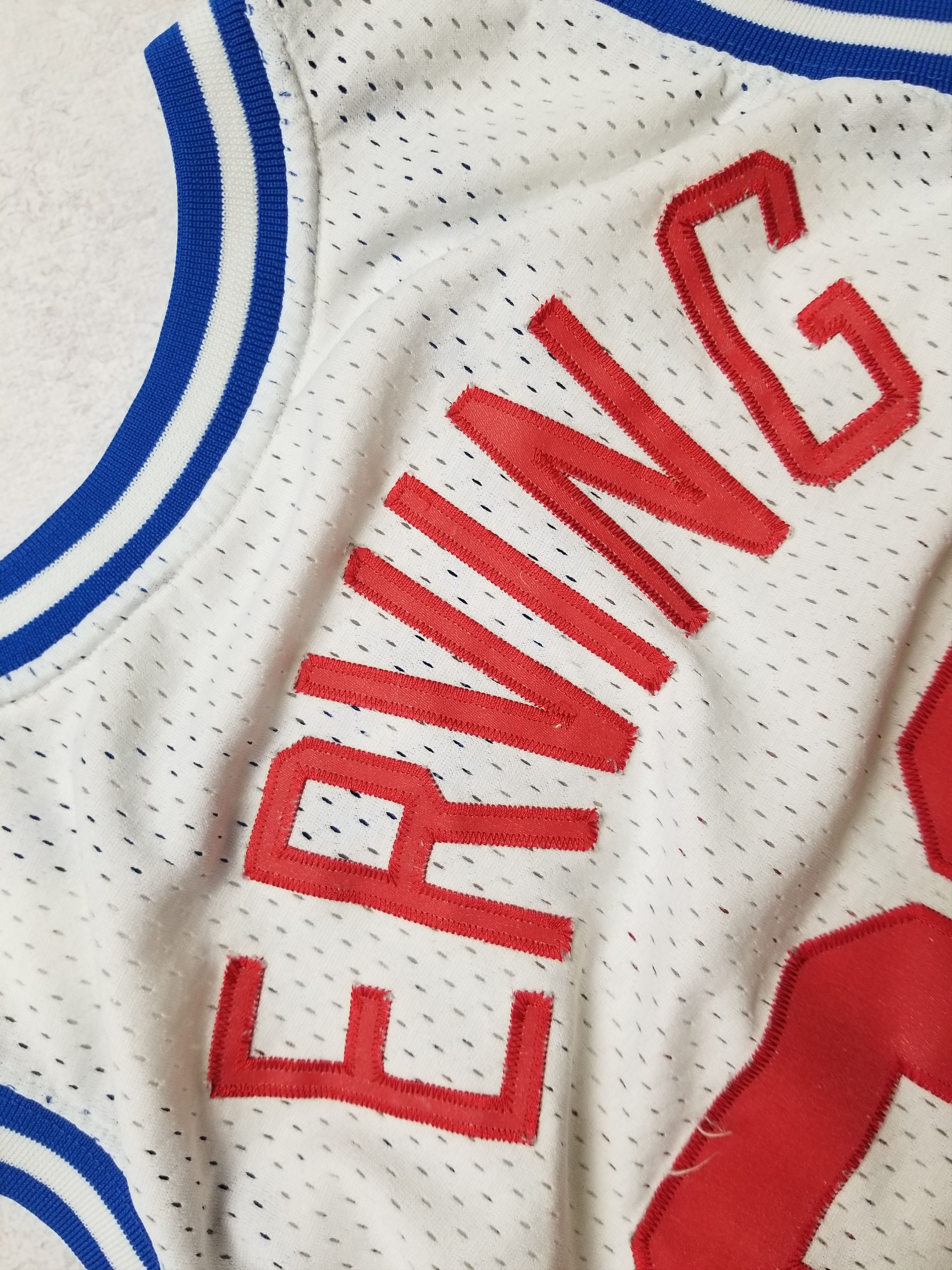 Champion Dr. J Julius Erving New York Nets ABA European Cut Jersey Size US S / EU 44-46 / 1 - 5 Thumbnail