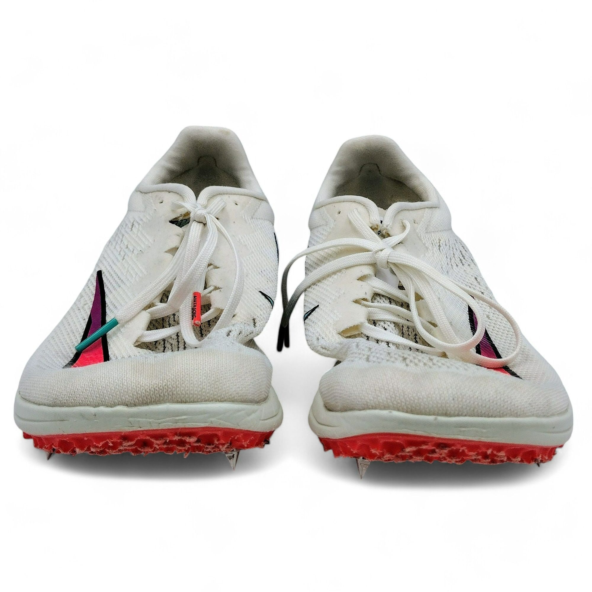 Nike Nike Air Zoom Streak LT 4 Spikes Flat White Ombre Cleats Size US 10.5 / EU 43-44 - 5 Thumbnail
