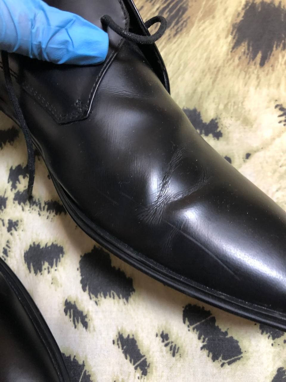 Versace VERSACE COLLECTION Toe Oxford LEATHER Shoes Size US 10 / EU 43 - 12 Thumbnail