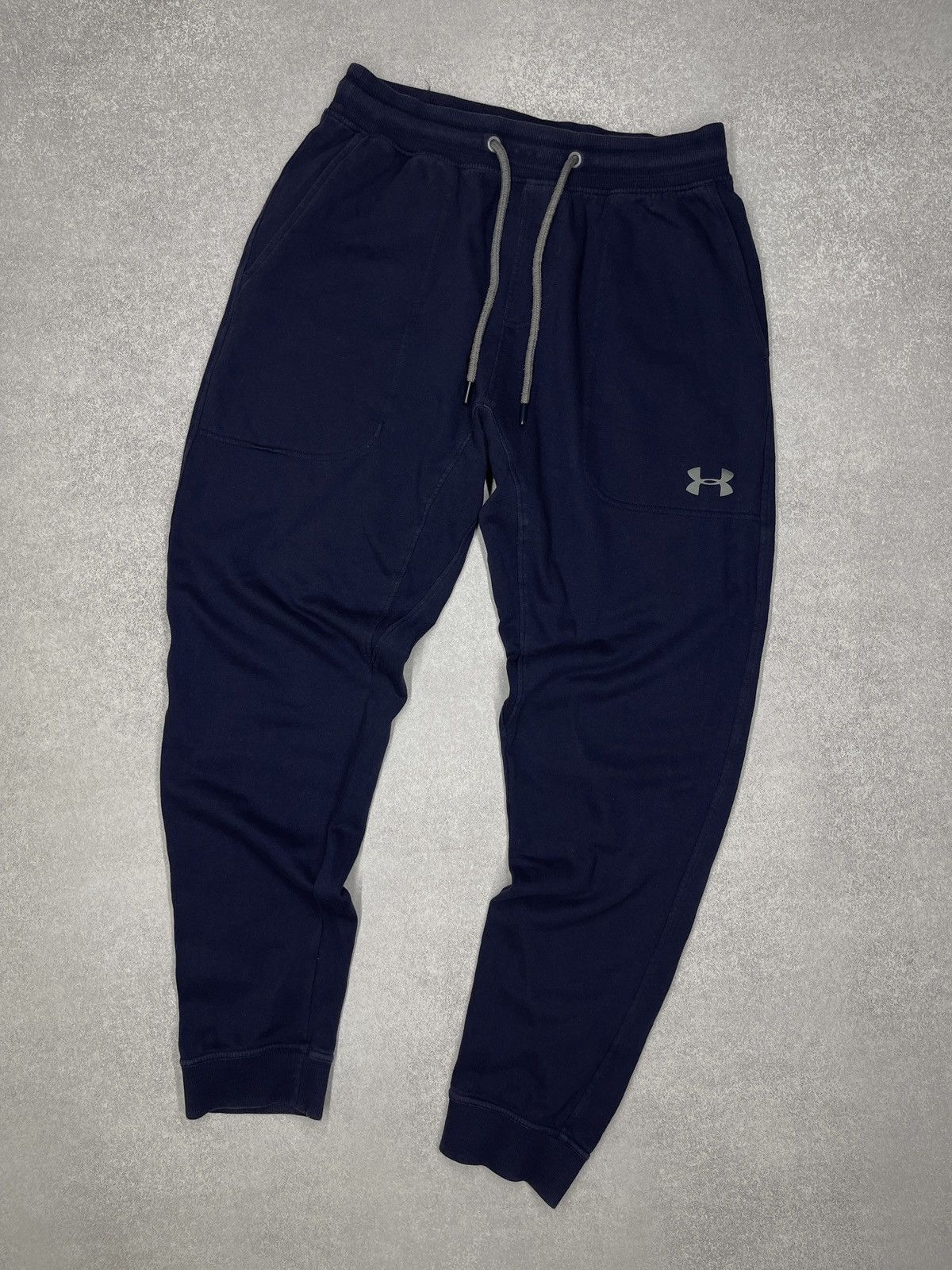 Under Armour Mens Under Armour Sweatpants Navy Size L Size US 34 / EU 50 - 1 Thumbnail