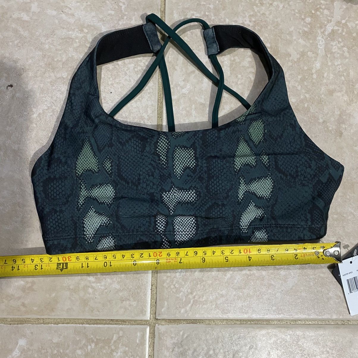 Other NEW Mundra Snakeskin Strappy Sports Bra Size S / US 4 / IT 40 - 5 Thumbnail