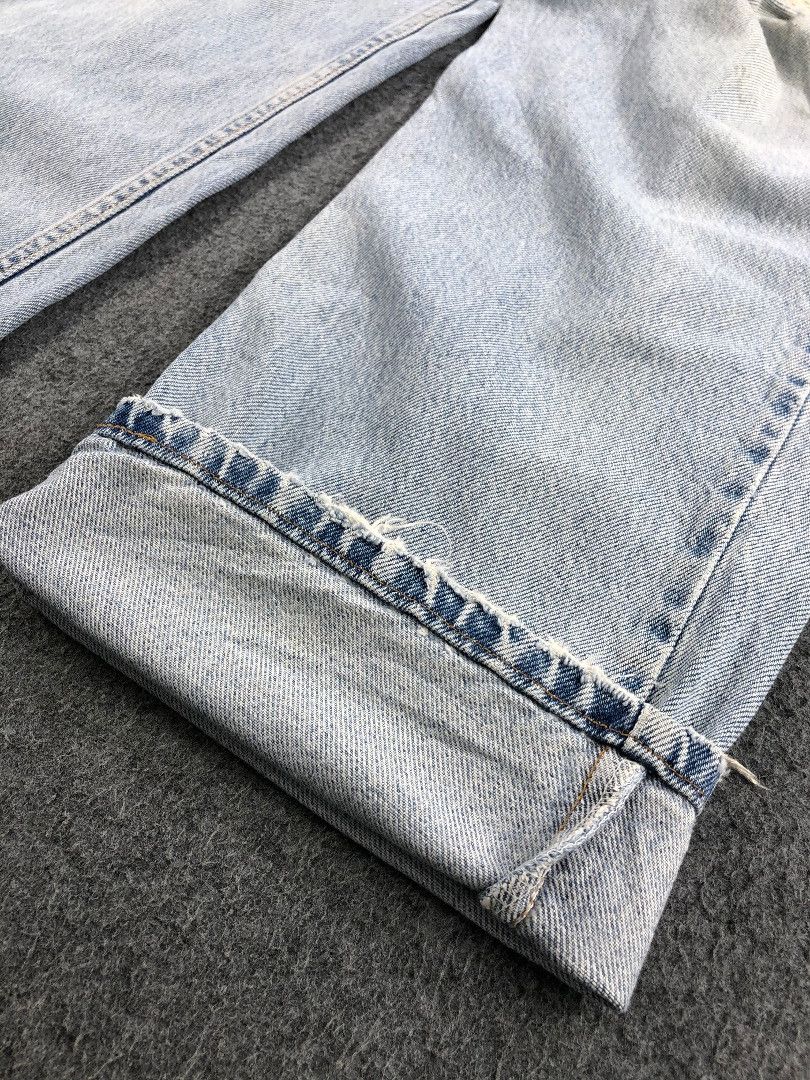 Levi's Vintage Light Wash Levis 505 Jeans-JM774 Size US 36 / EU 52 - 6 Thumbnail