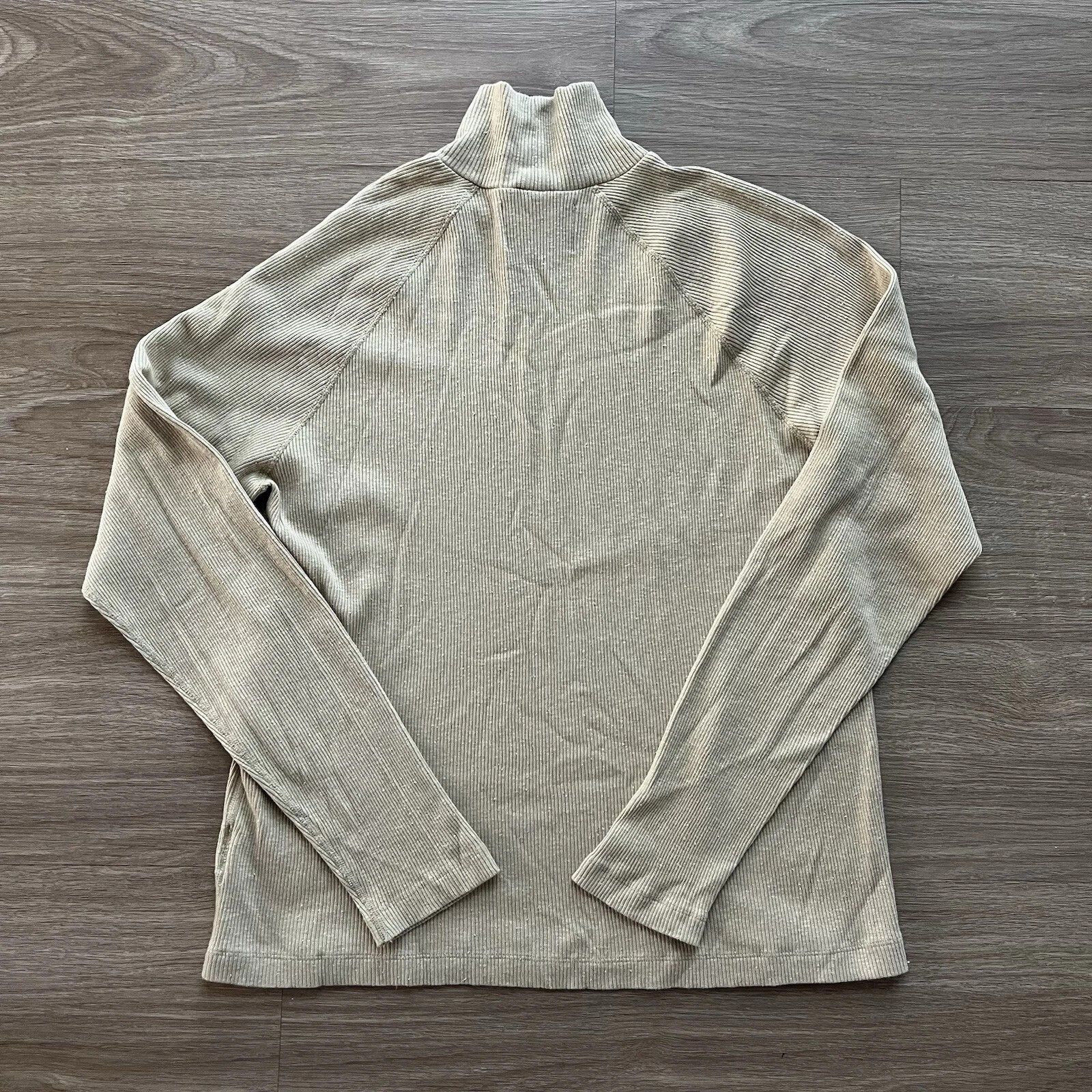 Our Legacy Our Legacy Splash Ribbed Raglan Mock Neck Turtleneck Size US M / EU 48-50 / 2 - 2 Thumbnail