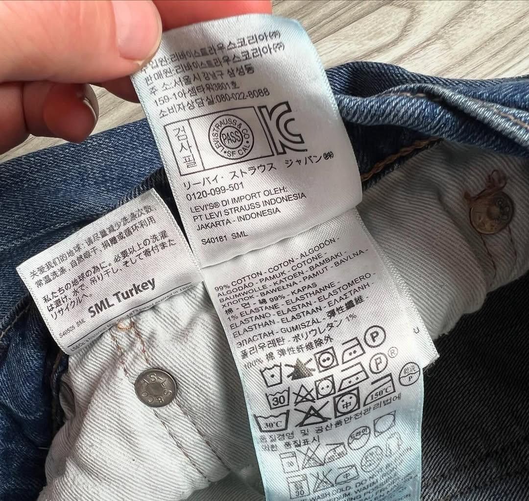 Levi's Levi's distressed denim levis 513 trousers Blue washed jeans Size US 34 / EU 50 - 9 Thumbnail