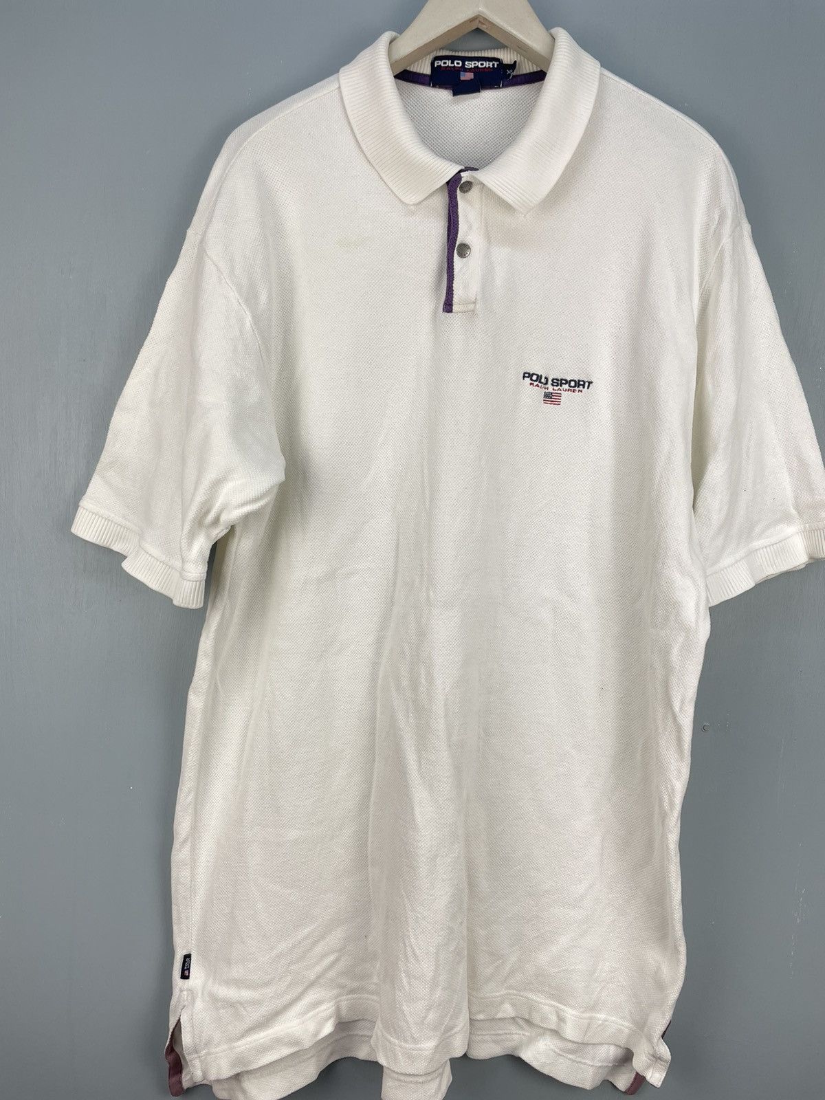 Polo Ralph Lauren Vintage 90s Polo Sport Ralph Lauren polo shirt Size US XL / EU 56 / 4 - 3 Thumbnail