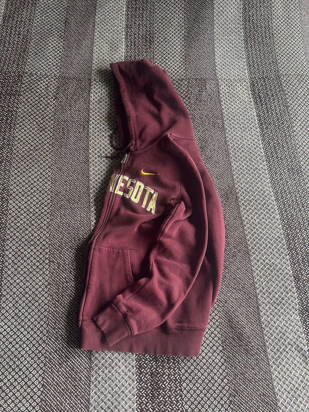 Nike × Vintage Vintage Nike Minnesota Streetwear Style Y2K Zip Up Hoodies Size S / US 4 / IT 40 - 11 Thumbnail
