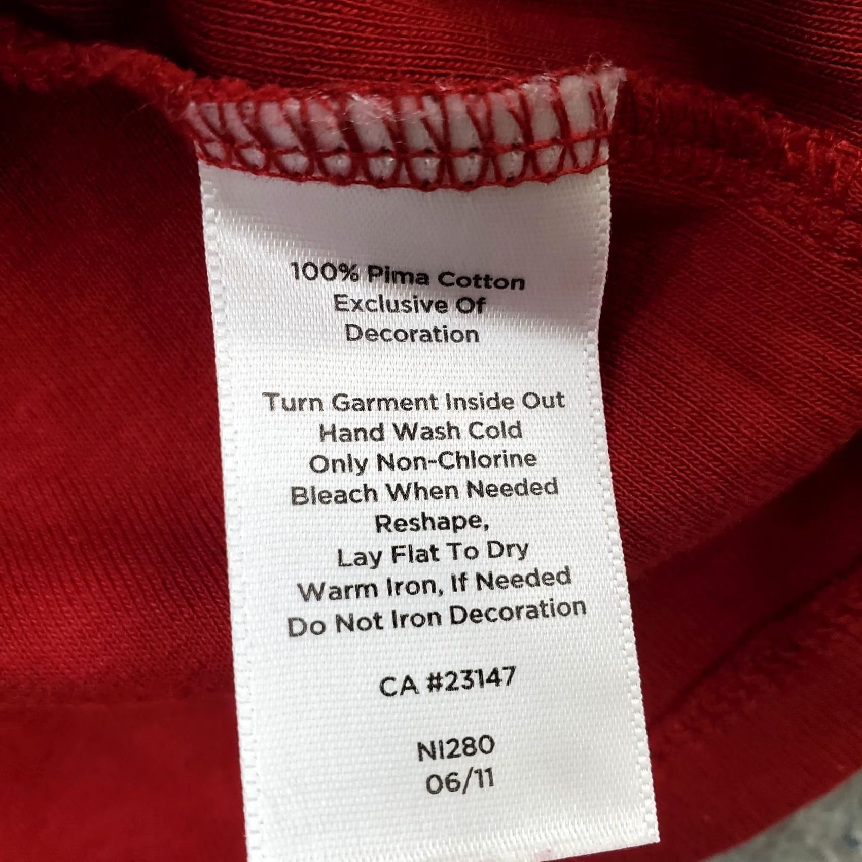 Talbots Talbots Blouse Womens Red Long Sleeve Beaded Pleated Scoop Neck Pullover XL Shirt Women Size XL / US 12-14 / IT 48-50 - 7 Thumbnail
