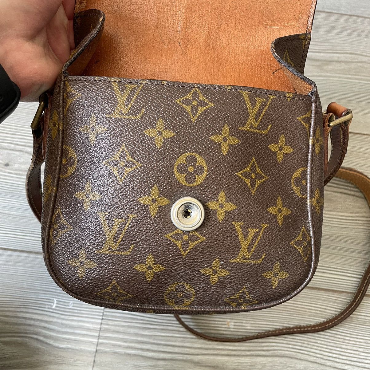 Louis Vuitton × Vintage Vintage Louis Vuitton Monogram Saint Cloud Shoulder Bag Size ONE SIZE - 14 Thumbnail