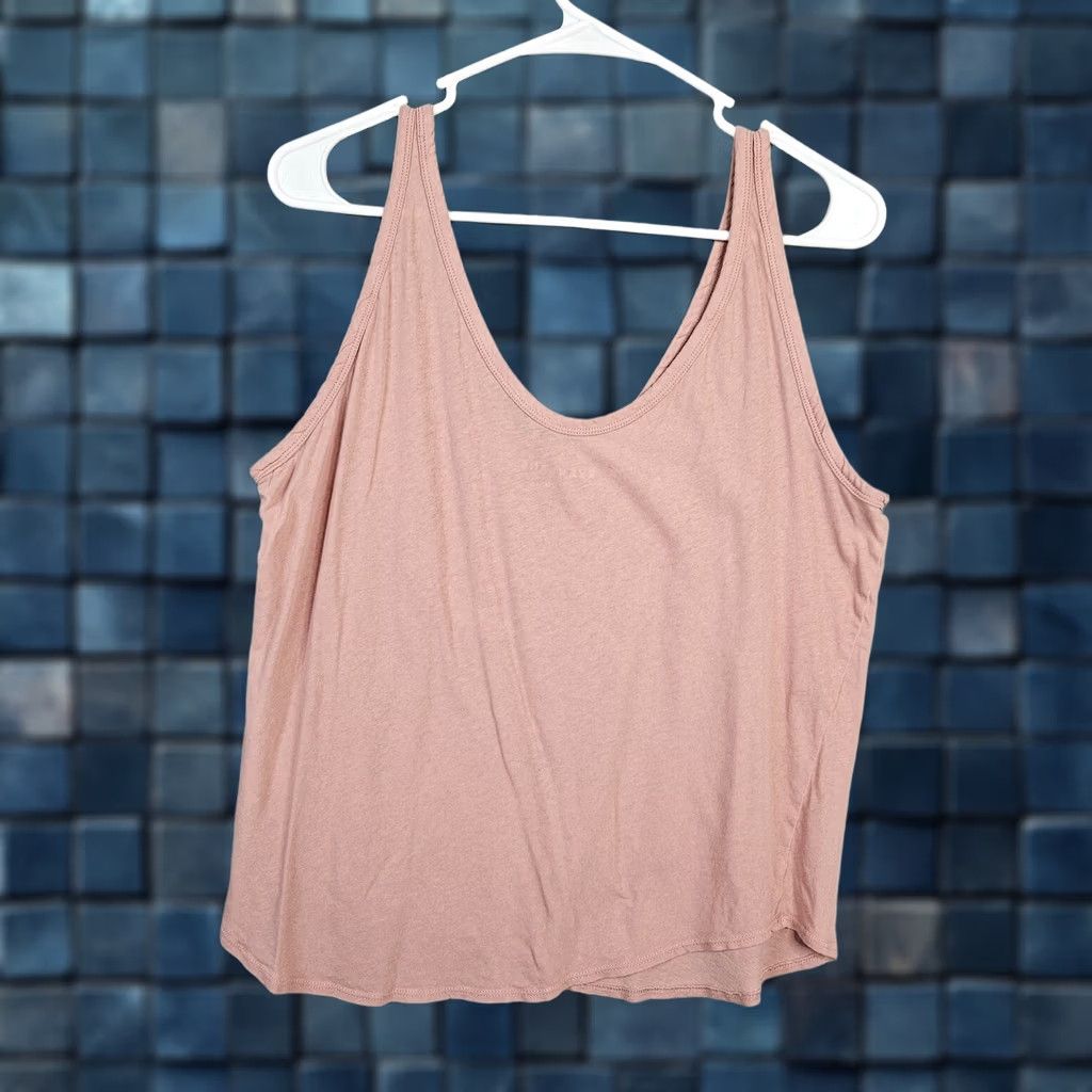 Everlane Everlane Tank Top Shirt Cotton Blend Pink Size M Womens Short Sleeve Regular All Seasons Size M / US 6-8 / IT 42-44 - 1 Thumbnail