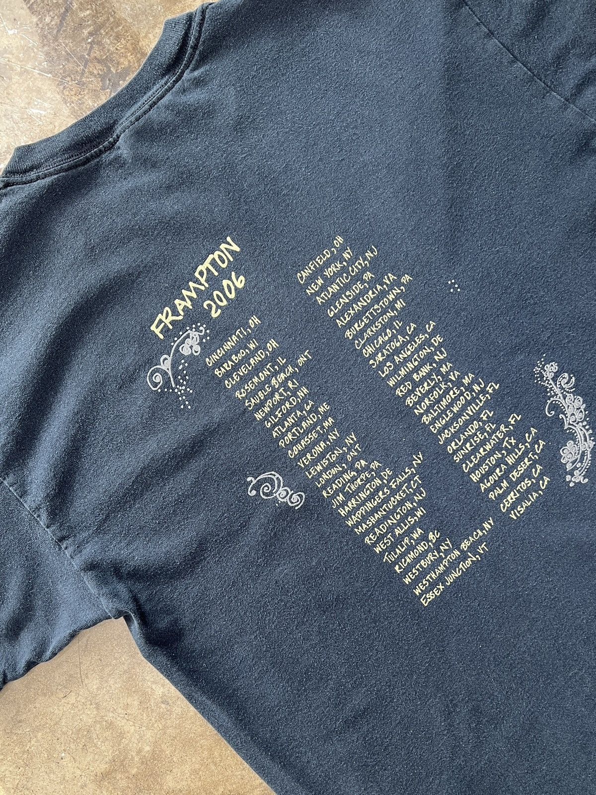 Band Tees × Vintage Vintage Peter Frampton Front Graphic Tee Large Size US L / EU 52-54 / 3 - 4 Thumbnail