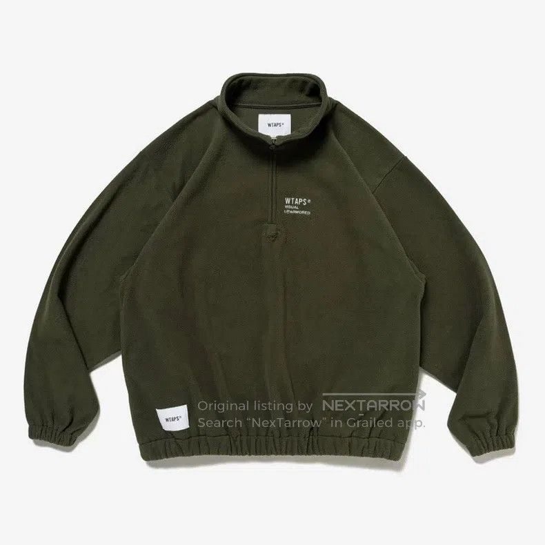 Wtaps Wtaps Fleece half-zip hoodie Size US M / EU 48-50 / 2 - 1 Thumbnail
