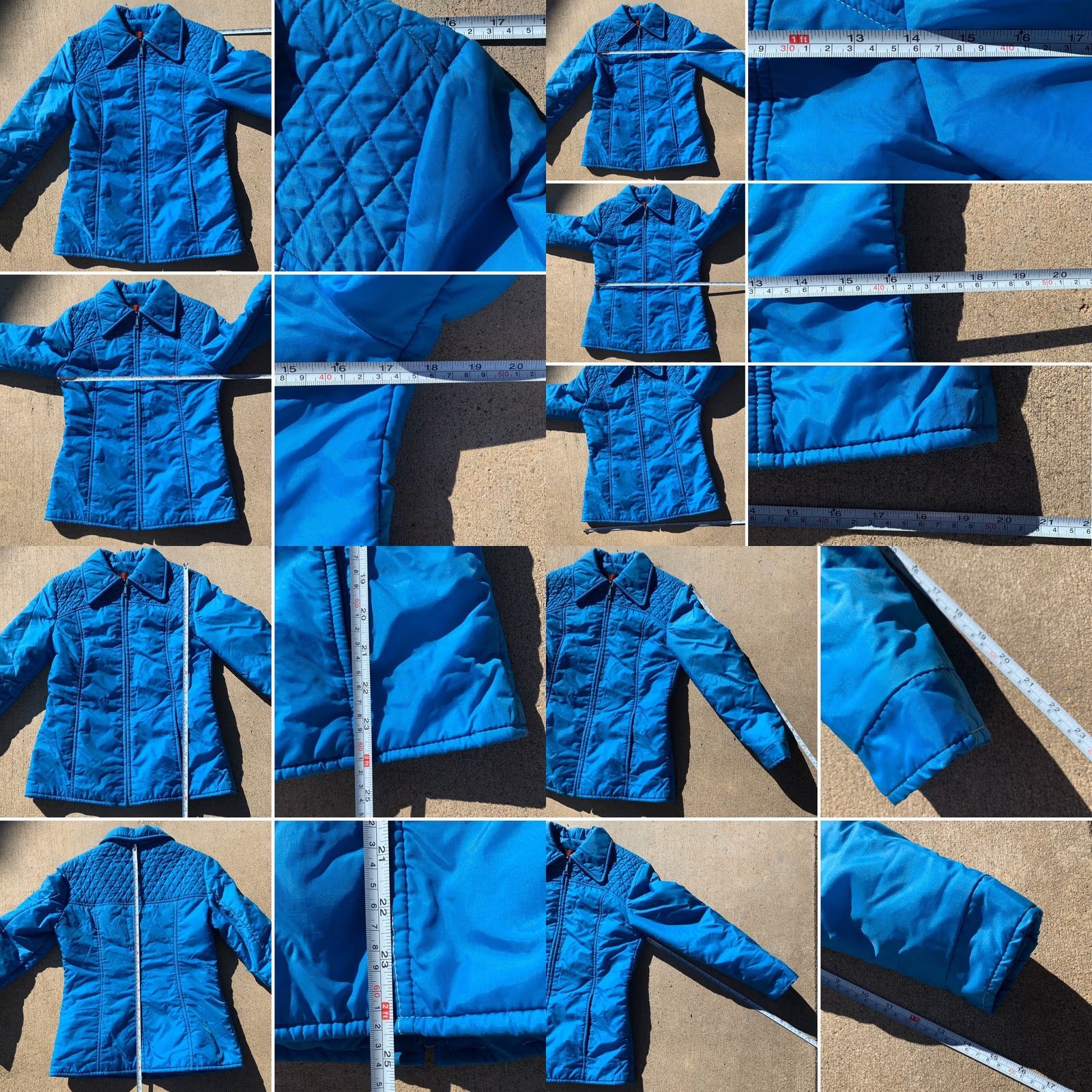 Vintage Vintage White Stag Action Sports Jacket Ladies Ski S or M 70s 80s 1970s Nylon Blue Sportswear/Jacket Womens Size S / US 4 / IT 40 - 8 Thumbnail