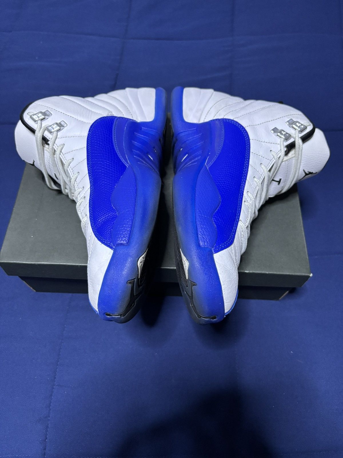 Jordan Brand Jordan 12 Retro Blueberry 2024 Size 10 Size US 10 / EU 43 - 3 Thumbnail