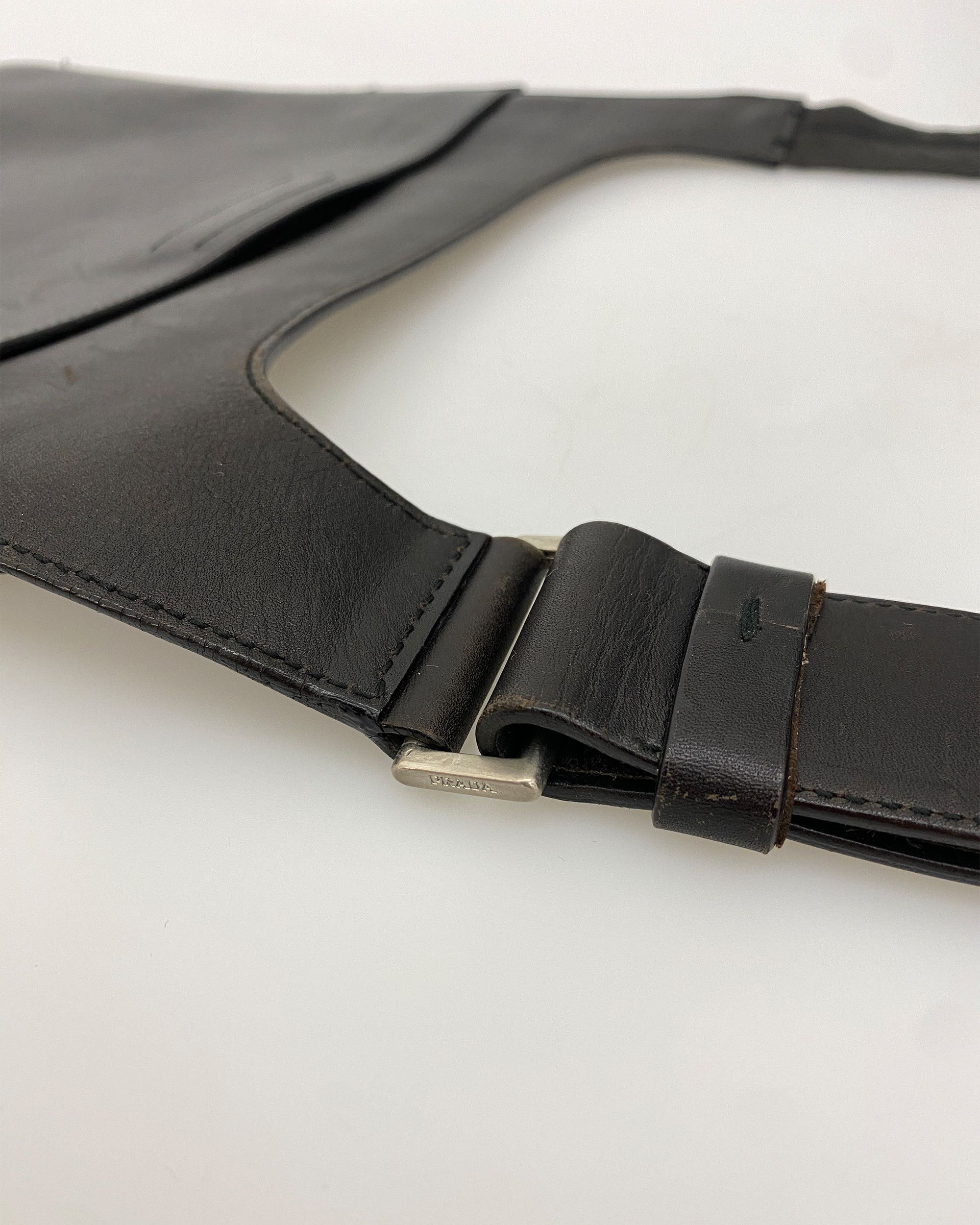 Prada SS1999 Leather Shoulder Bag Size ONE SIZE - 5 Thumbnail