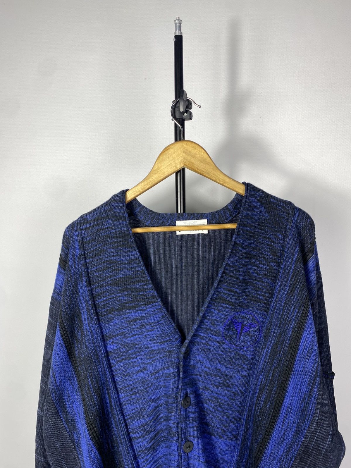 Carlo Colucci × Designer Vintage Carlo Colucci cardigan cotton knitted sweatshirt Size US L / EU 52-54 / 3 - 3 Thumbnail