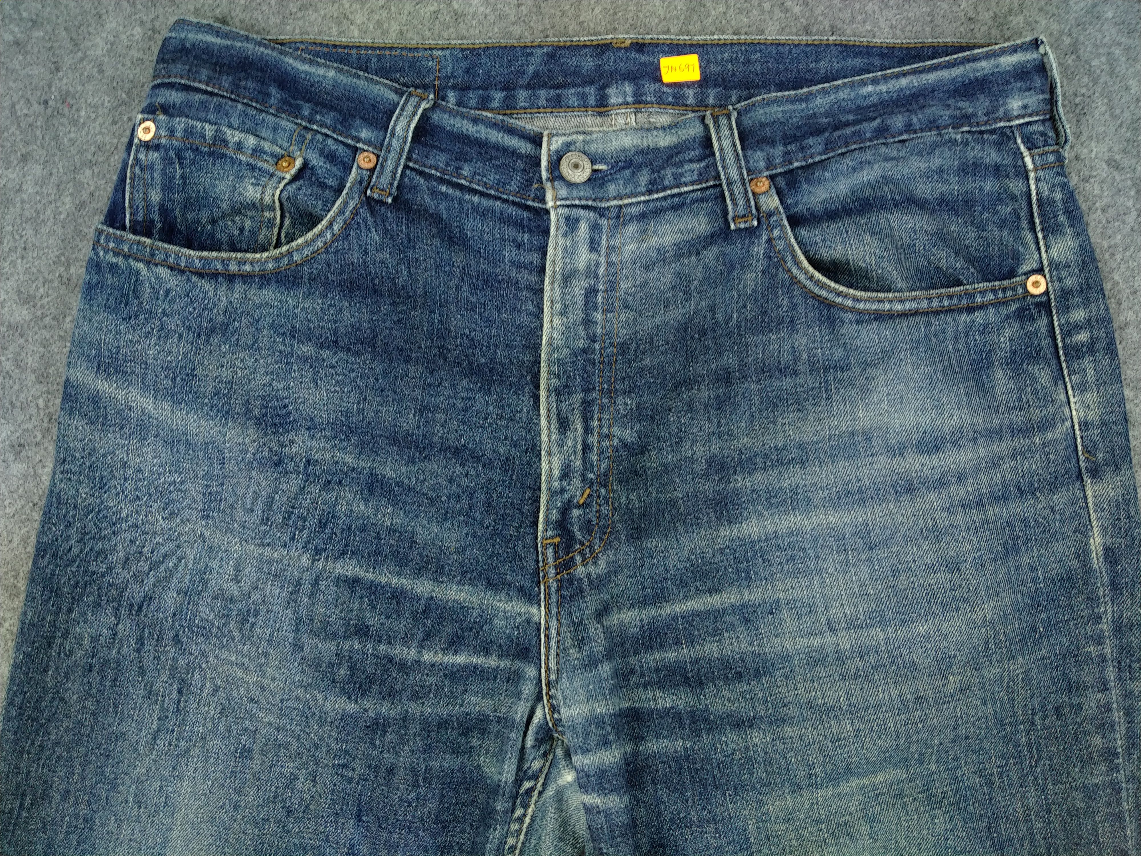 Levi's Vintage Levi's 533 Distressed Denim 35x25.5 -JN697 Size US 35 - 3 Thumbnail