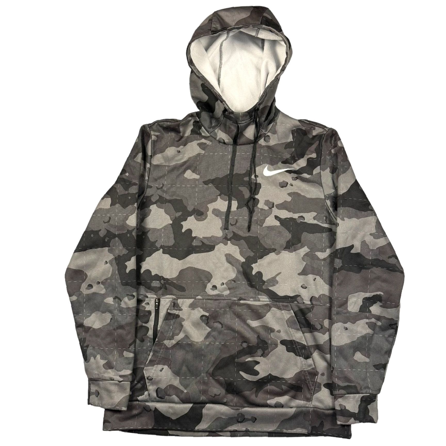 Nike Nike Camo Hoodie Men’s Medium Training Pullover Tech Snow Therma-Fit Sweatshirt Size US M / EU 48-50 / 2 - 2 Thumbnail