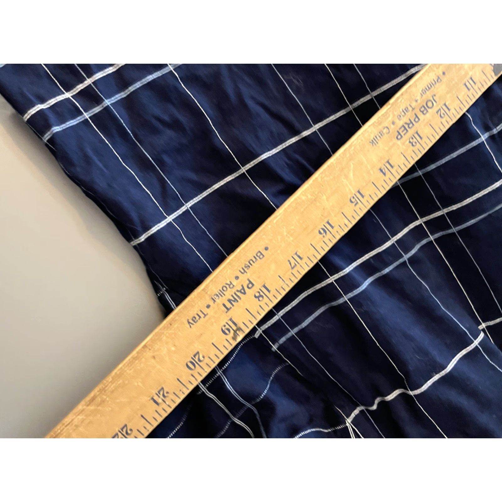 Izod IZOD GOLF POLO SHIRT Men's Size Medium Navy Blue Plaid Wash Casual Size US M / EU 48-50 / 2 - 5 Thumbnail