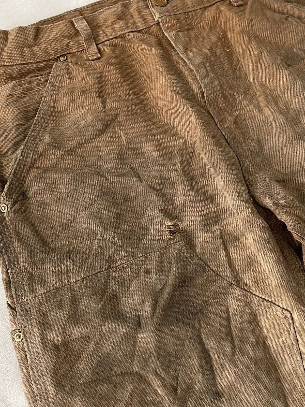 Carhartt Distressed Carhartt Double Knee Cargo Pants Vintage USA Size US 32 / EU 48 - 4 Thumbnail