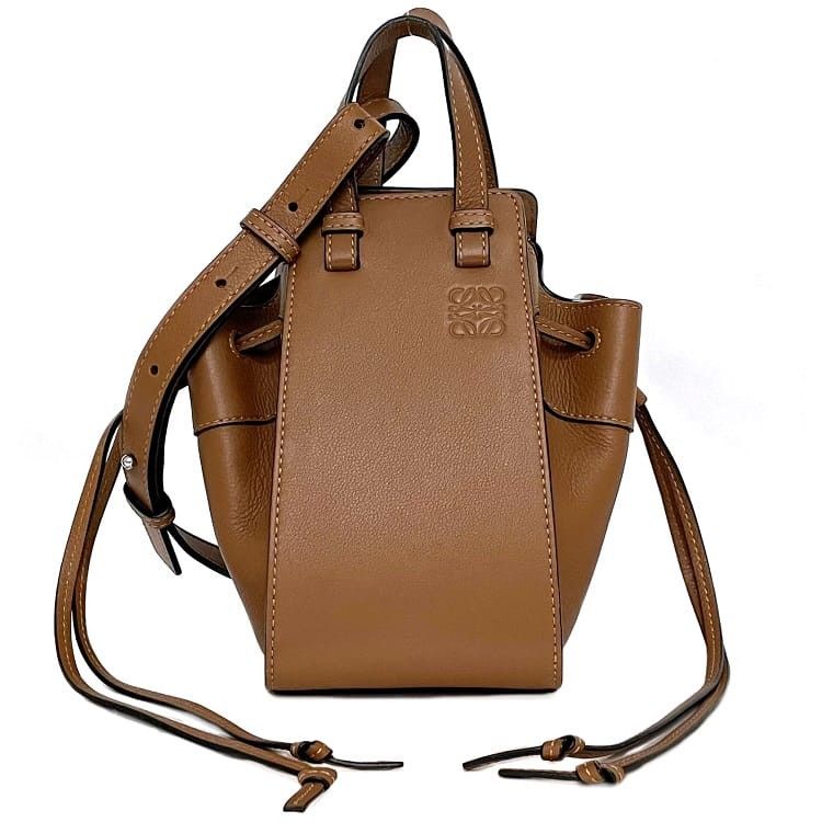Loewe LOEWE Shoulder Bag Brown Leather Size ONE SIZE - 1 Thumbnail