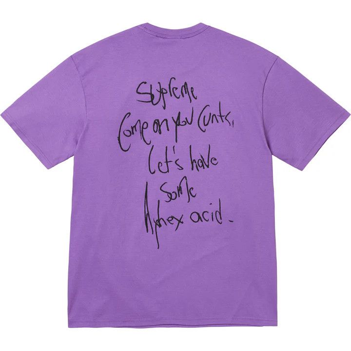 Supreme supreme / Aphex Twin Windowlicker tee Size US XL / EU 56 / 4 - 6 Thumbnail