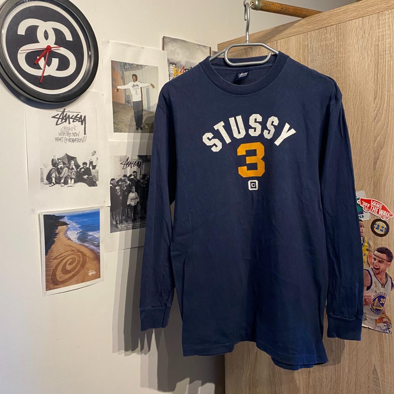 Stussy Stussy 3 Longsleeve 🔵 Size US M / EU 48-50 / 2 - 1 Thumbnail