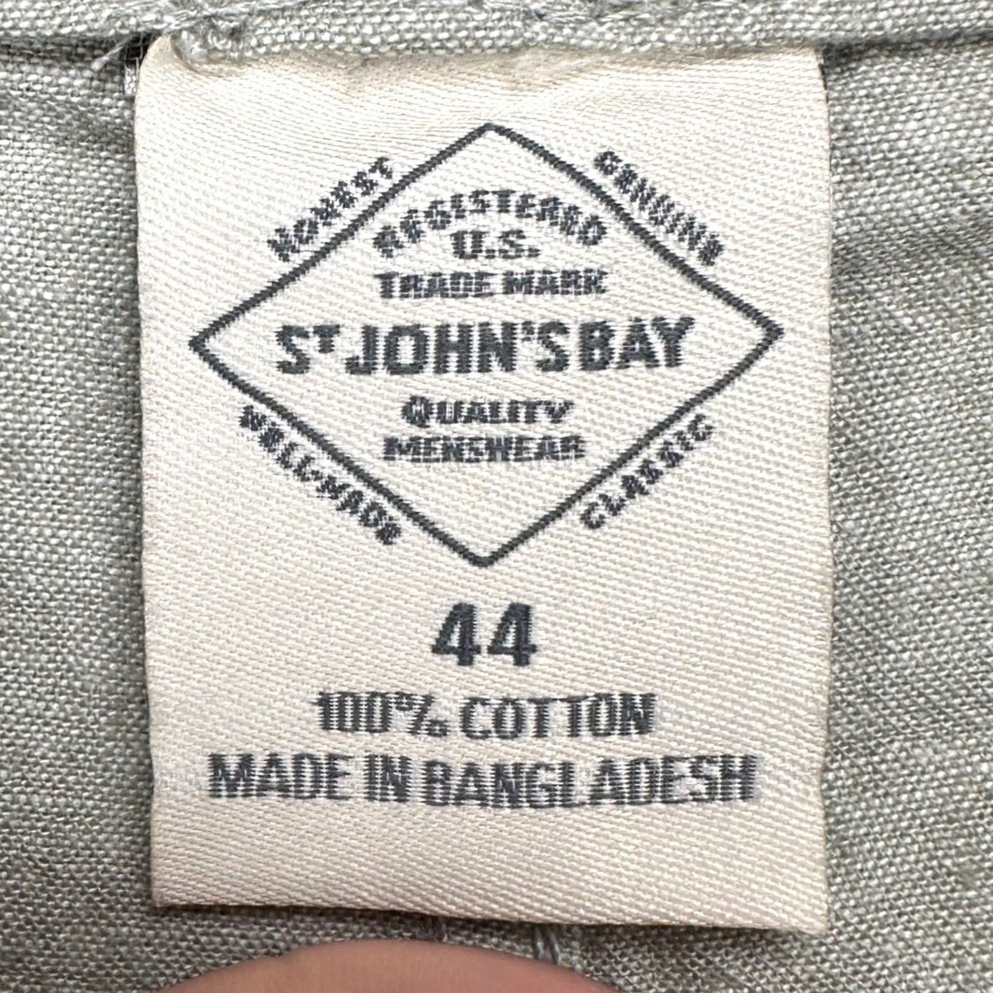 Vintage St. John's Bay Mens Cargo Shorts 44X9 Khaki Stretchable Waist Casual Pockets NEW Size US 44 / EU 60 - 5 Thumbnail