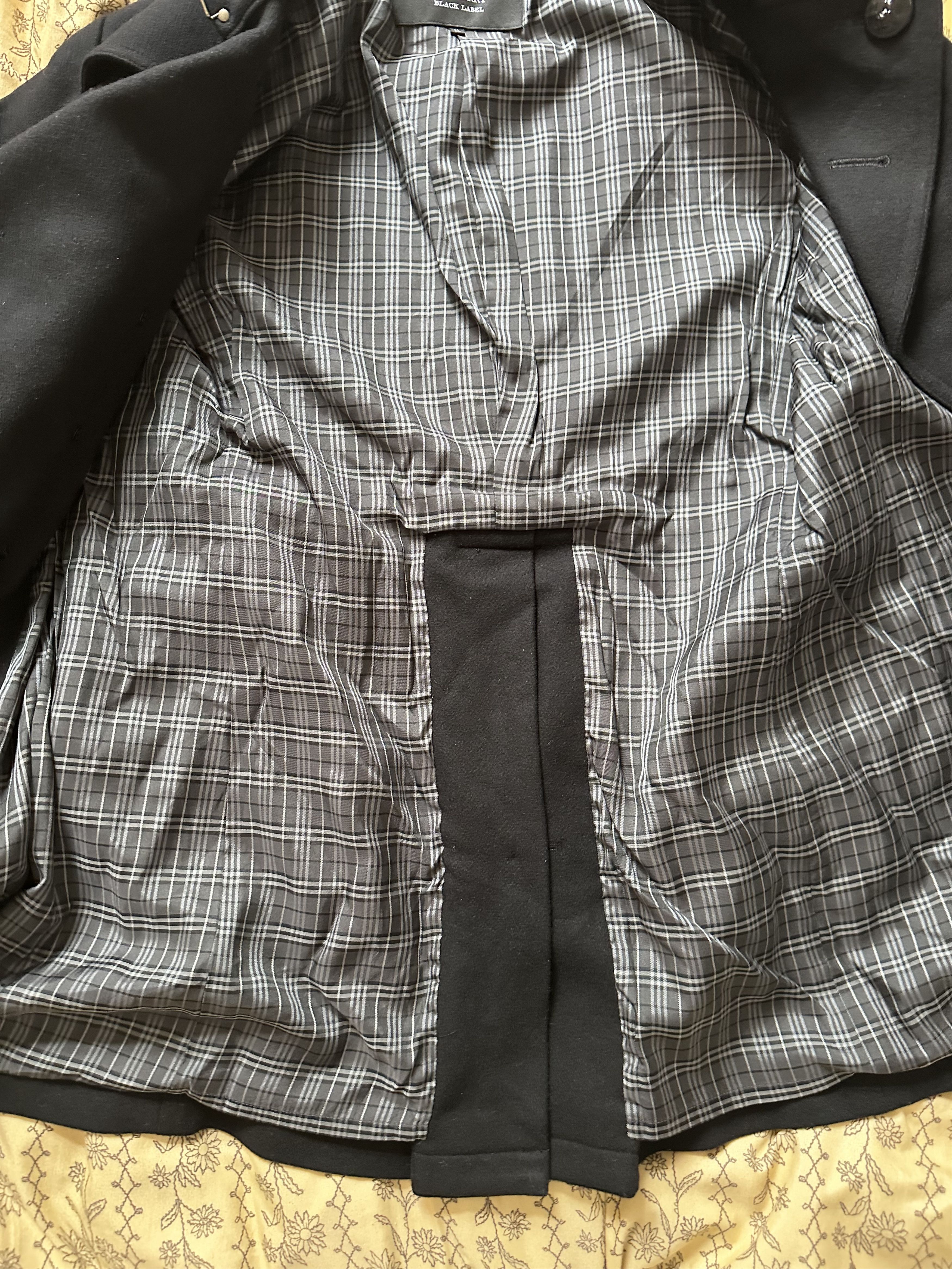 Burberry Burberry black wool coat Size US XXL / EU 58 / 5 - 3 Thumbnail