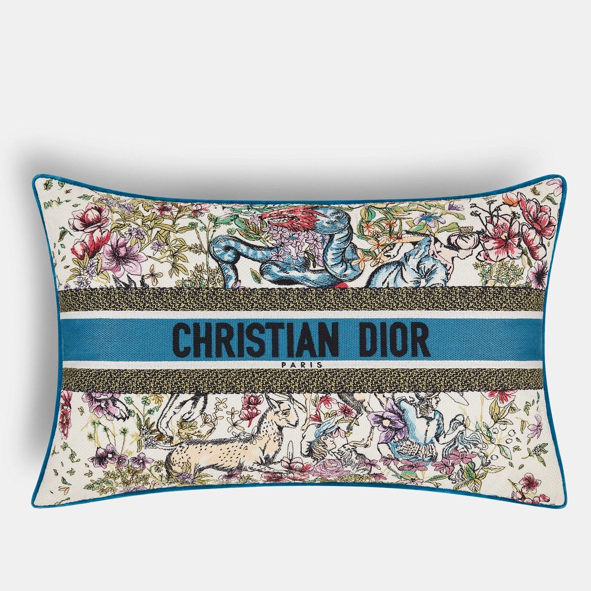 Dior o1bcso1str0125 Pillow in White & Multicolor Size ONE SIZE - 1 Thumbnail