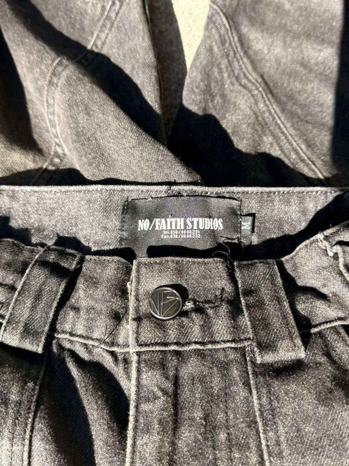 No Faith Studios No Faith Studious Dune Denim Size US 32 / EU 48 - 4 Thumbnail