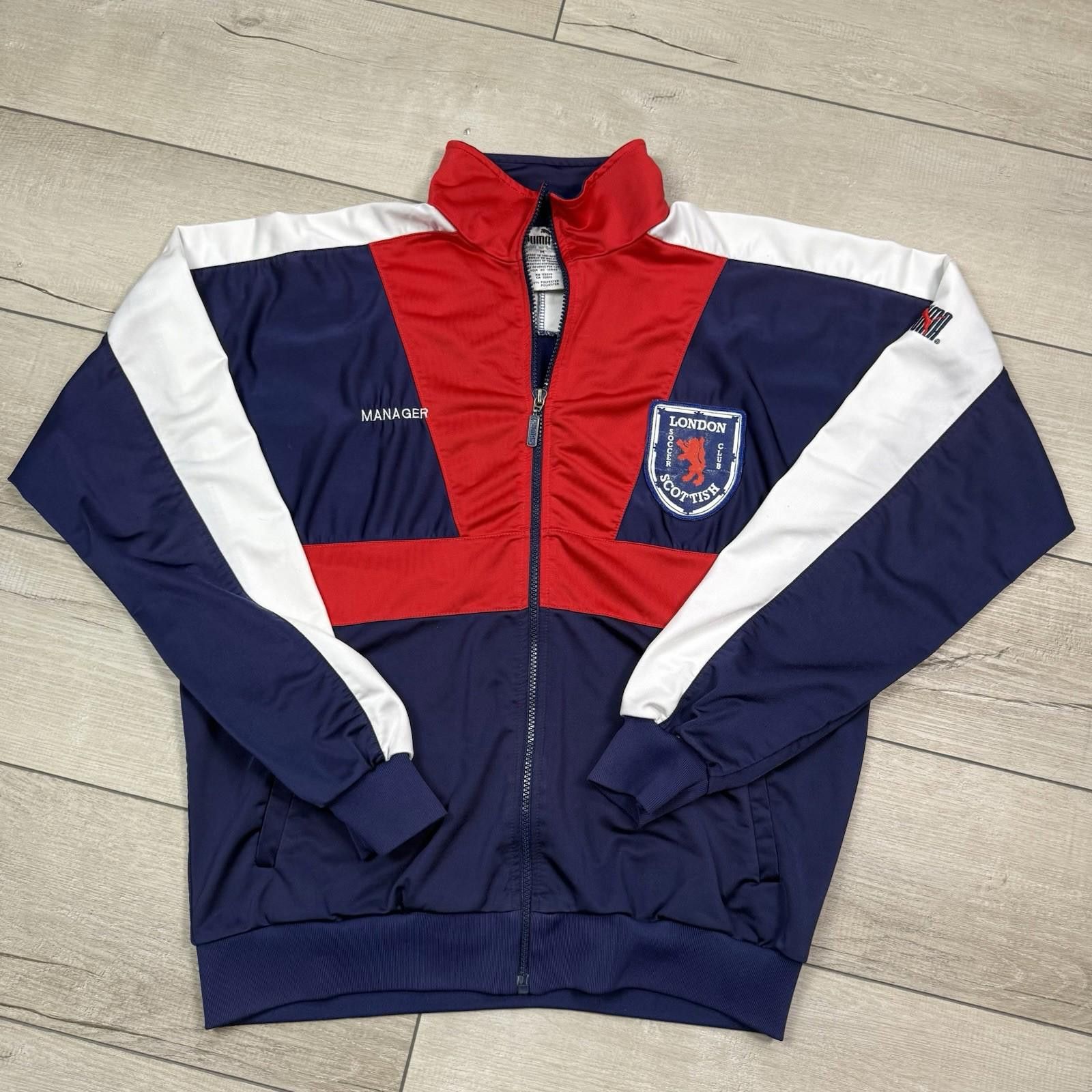 Puma Puma London Scottish Track Jacket M “Manager” Team Release Size US M / EU 48-50 / 2 - 2 Thumbnail
