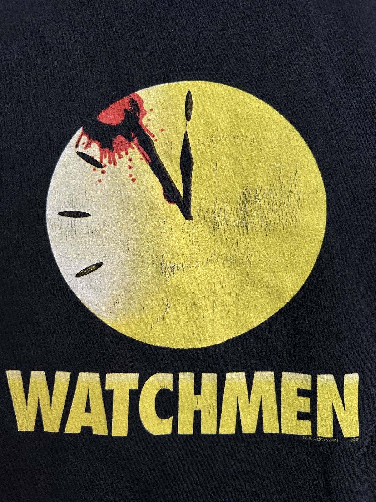 DC Comics × Vintage Watchmen 2009 Movie Promo T Shirt Size US XL / EU 56 / 4 - 2 Thumbnail