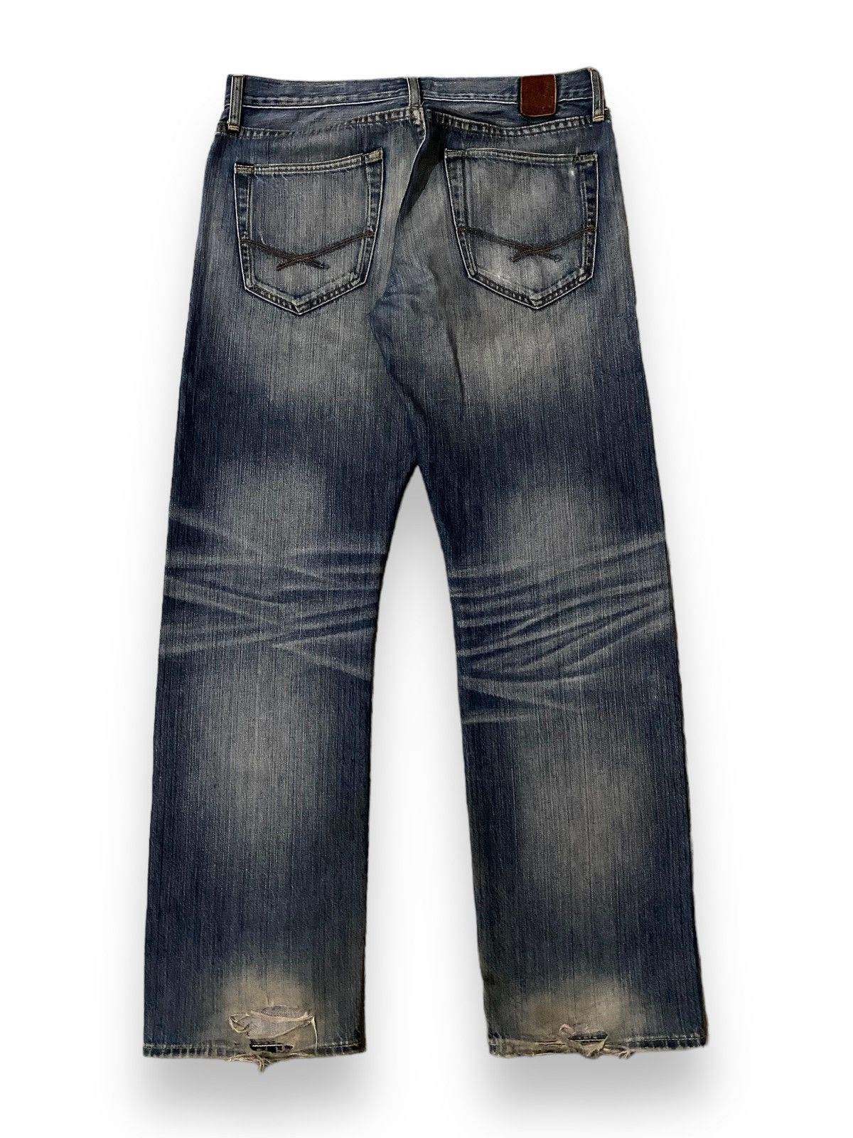 20471120 × JNCO Men Gap 1969 Jean Sandblast Distressed Art Honeycomb Knee Size US 32 / EU 48 - 1 Thumbnail