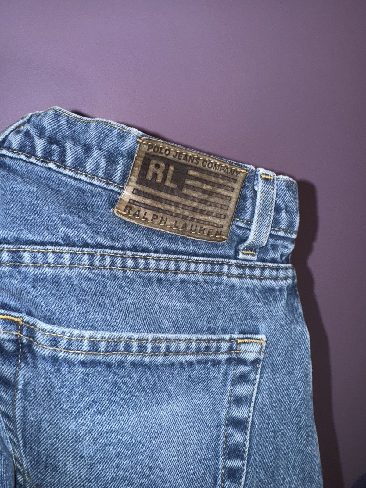 Polo Ralph Lauren × Ralph Lauren × Vintage Vintage Polo Ralph Lauren denim Size US 31 - 7 Thumbnail