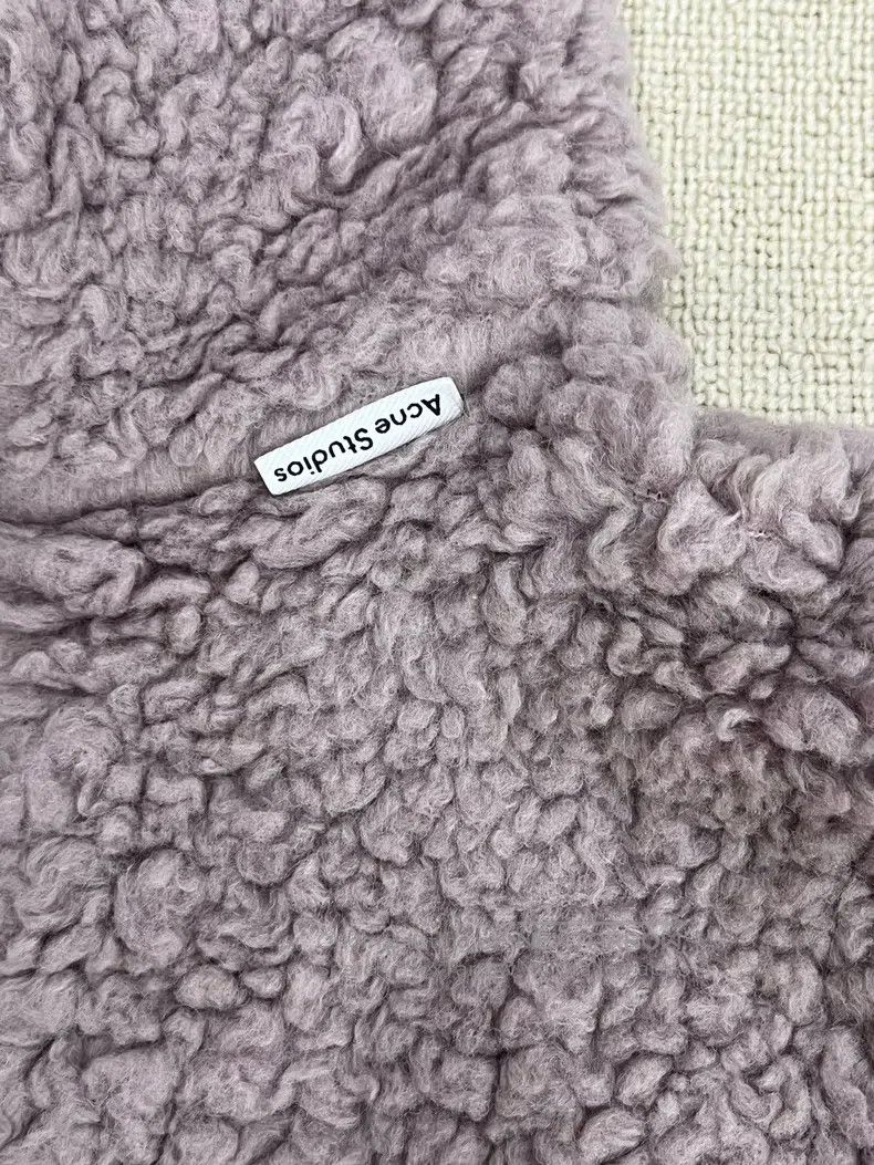 Acne Studios Acne Studios FW22 pullover half-zip color-block fleece swe Size XXS / US 00 / IT 34 - 3 Thumbnail