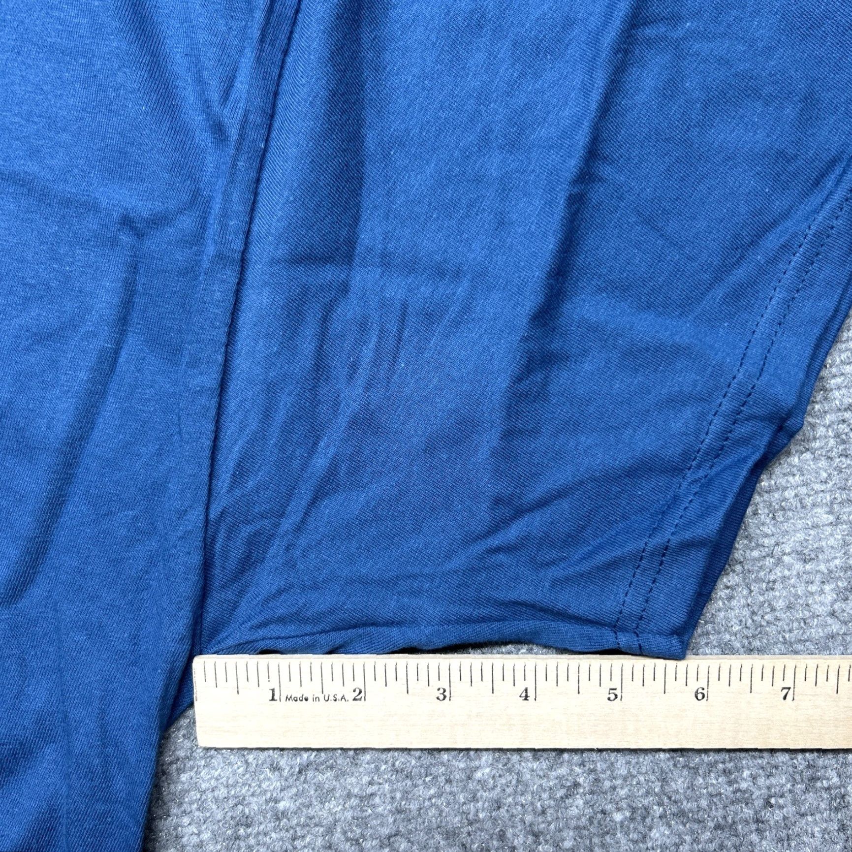 Hanes Hanes Disney T-Shirt Mens XL Blue Graphic Print Stitch Disneyland Resort Cotton Size US XL / EU 56 / 4 - 6 Thumbnail