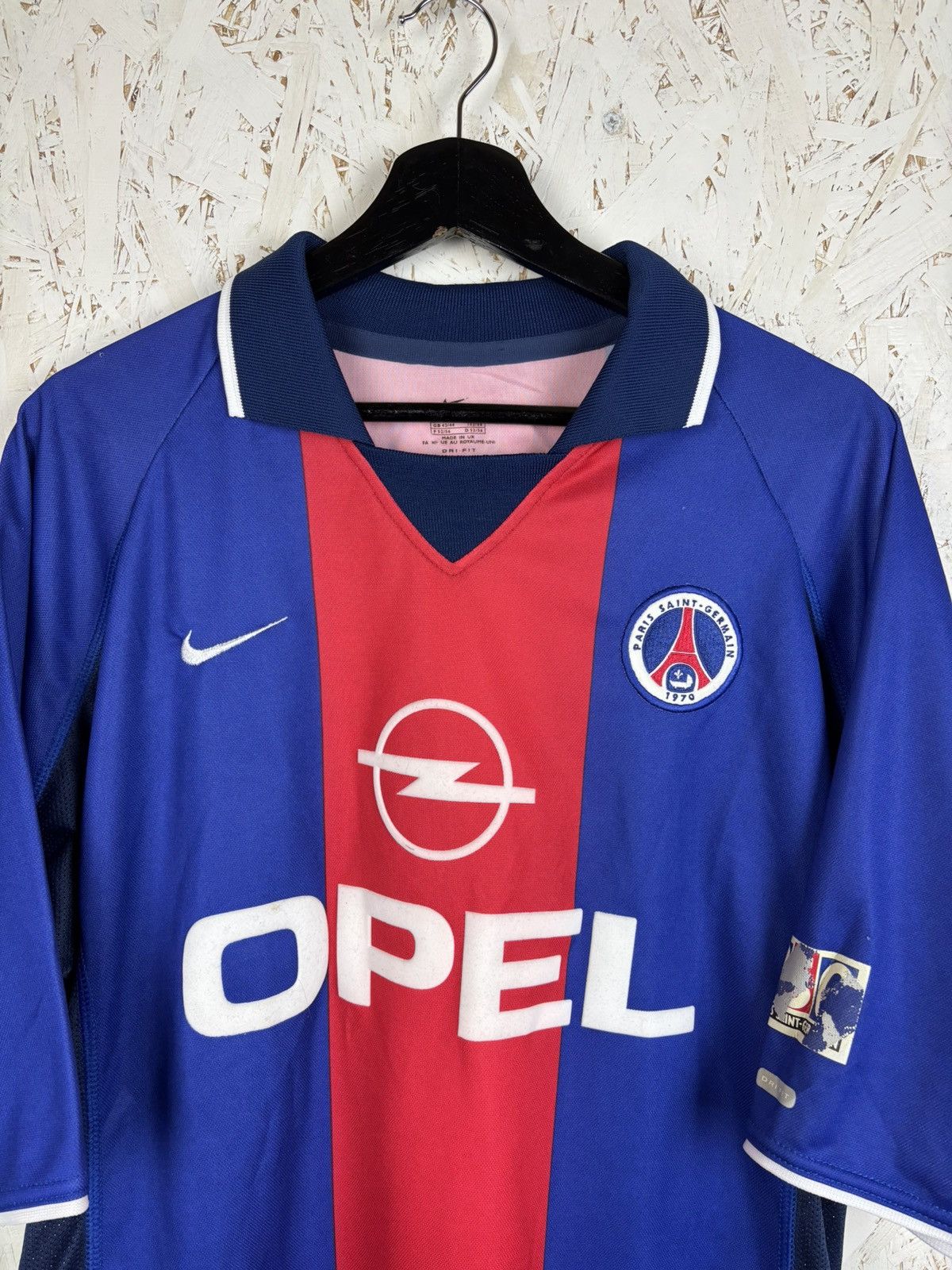 Nike 00s Nike PSG Paris Saint Germain 2000/01 Home Kit Jersey L Size US L / EU 52-54 / 3 - 2 Thumbnail