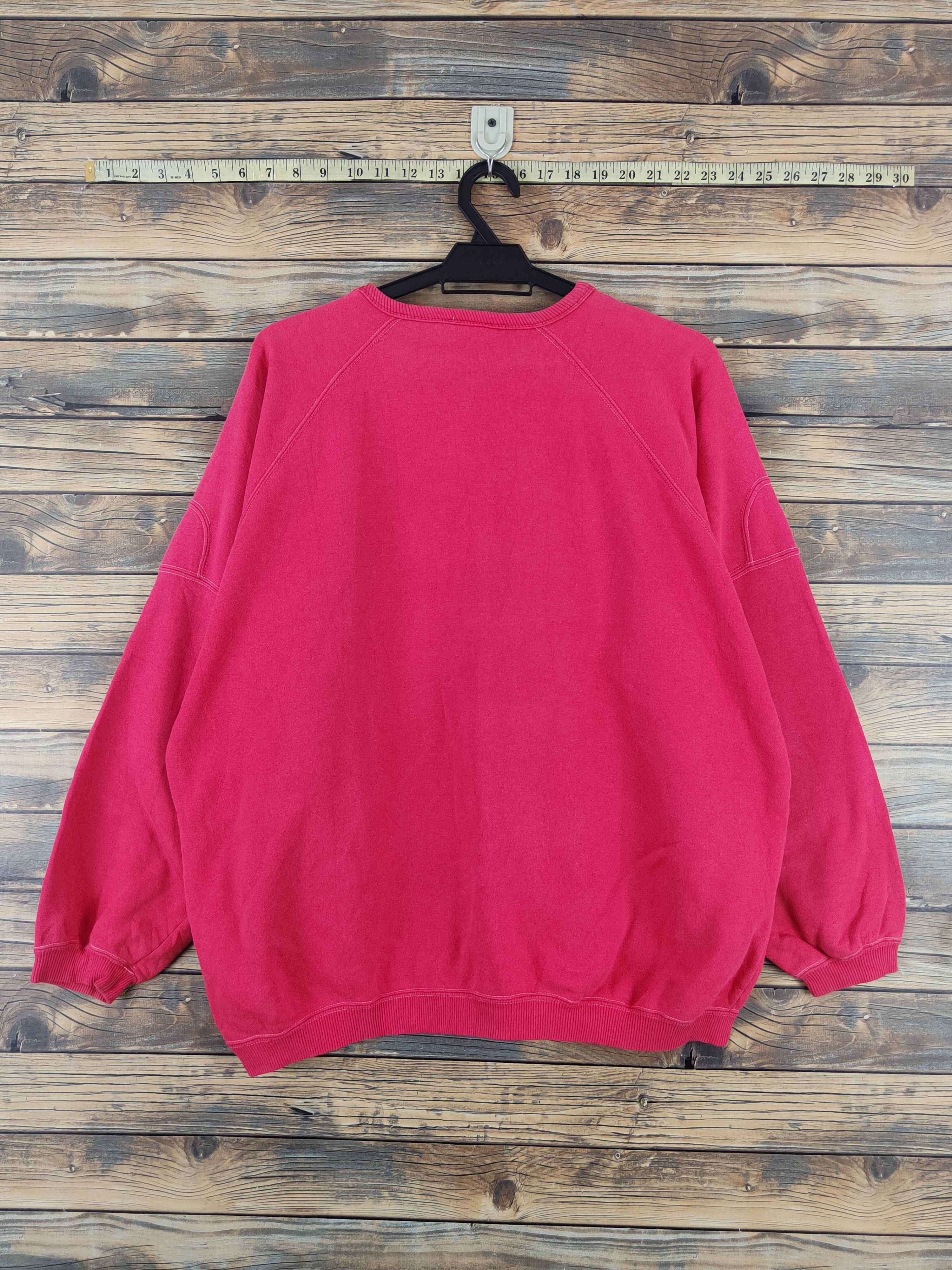 Japanese Brand La Roche Surgon vintage Red Sweatshirts #W1460 Size US XL / EU 56 / 4 - 8 Thumbnail