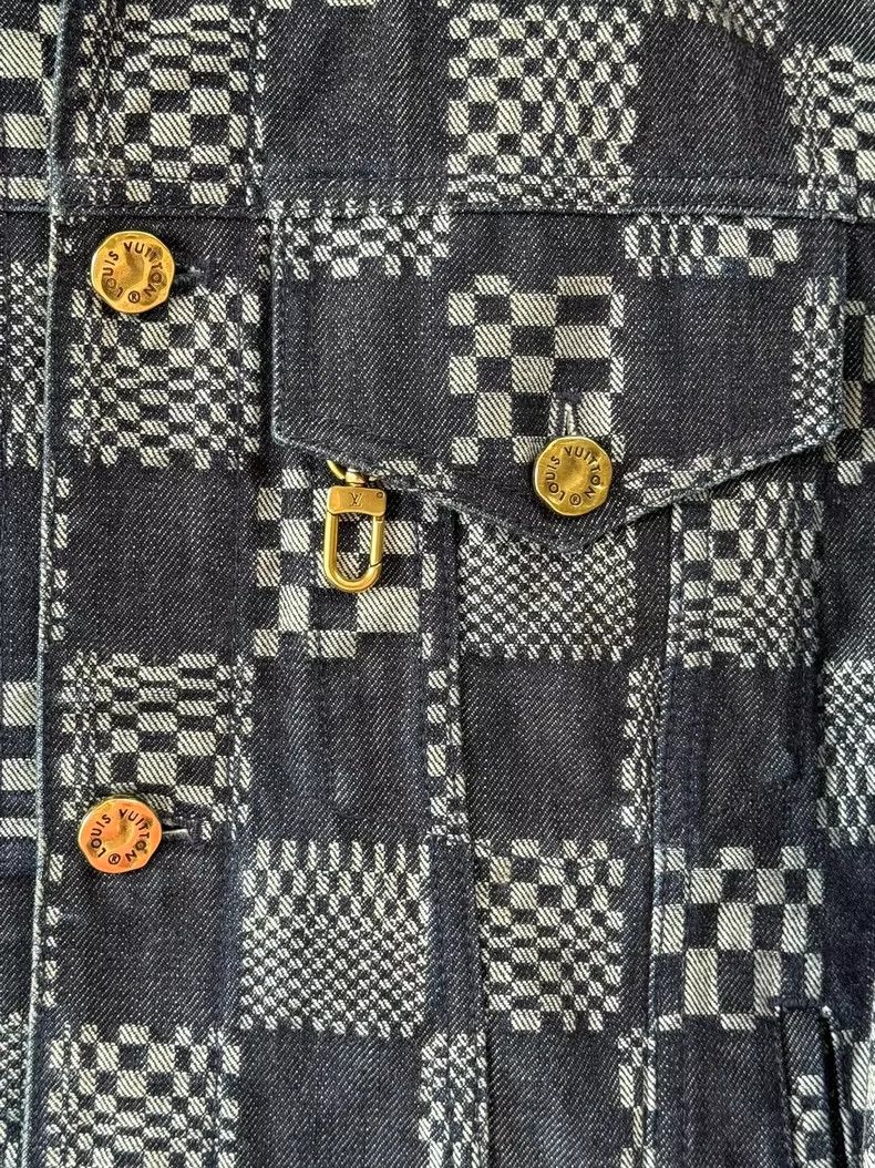Louis Vuitton LOUIS VUITTON Checkerboard denim jacket Size US M / EU 48-50 / 2 - 5 Thumbnail