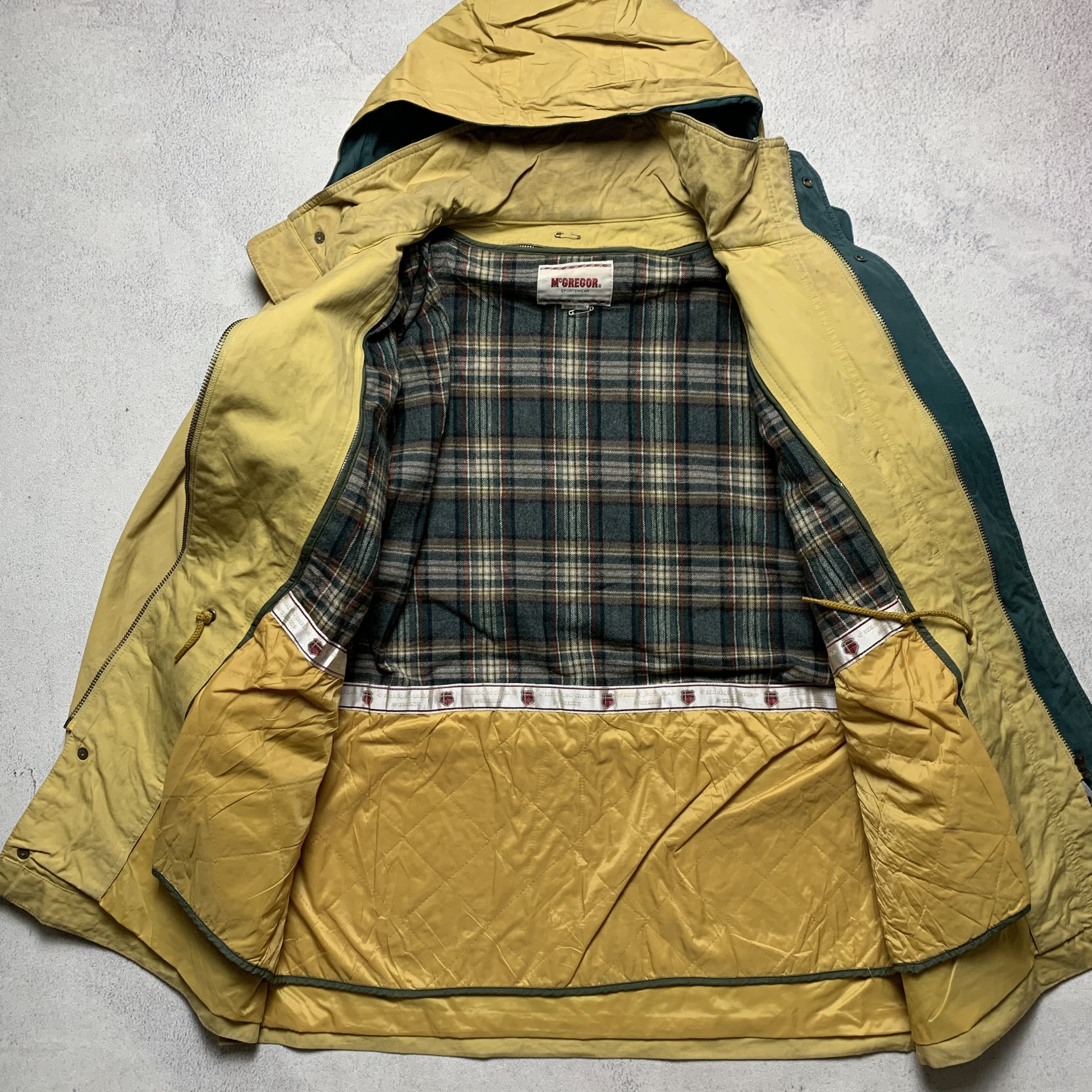 McGregor Vintage 90s McGregor Multi Pocket Parka Jacket Coat Size US L / EU 52-54 / 3 - 6 Thumbnail